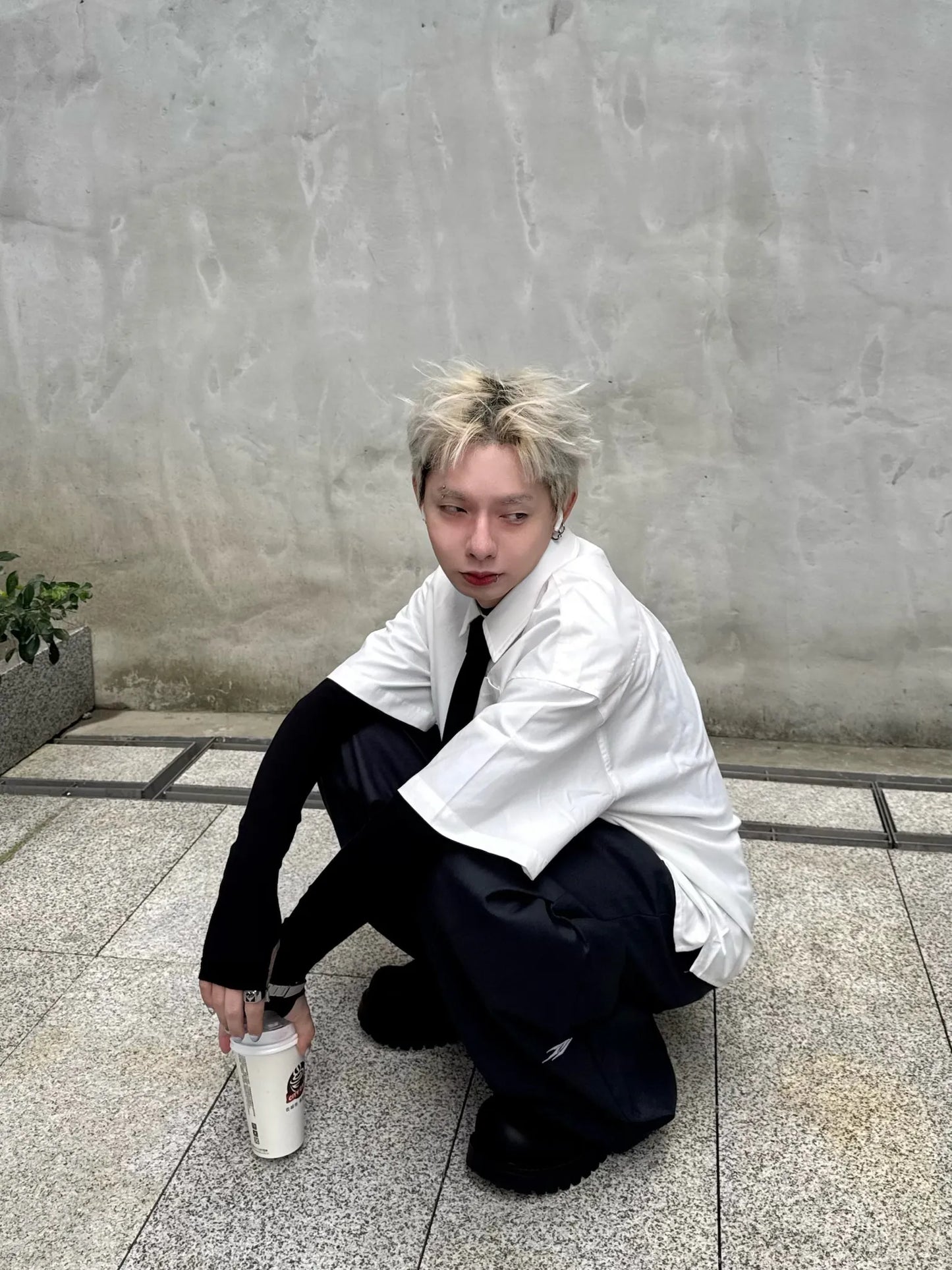 SIMON MADE TS-2509 日常生活 BOXY 牛津 短袖 襯衫