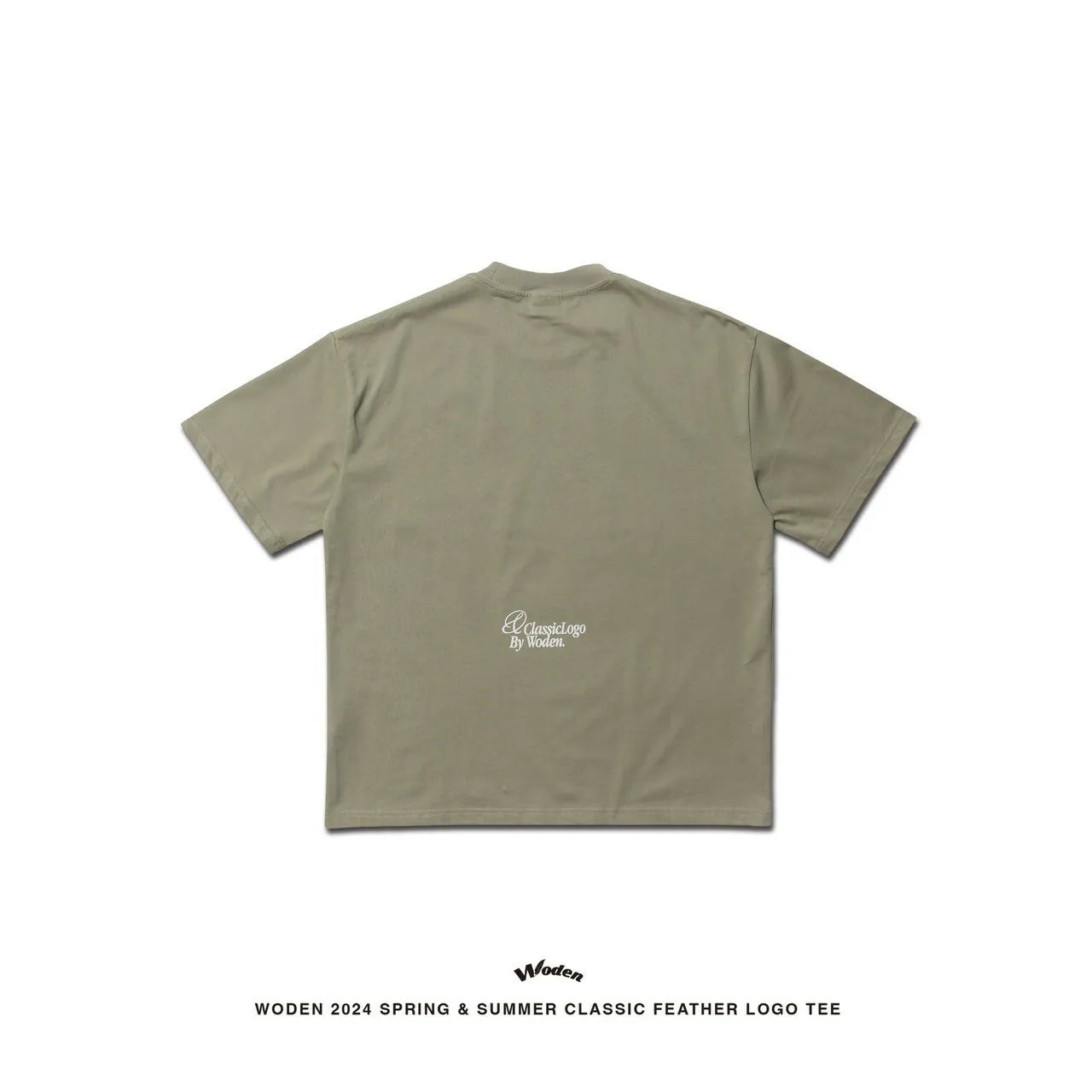 WODEN 2024 SPRING & SUMMER CLASSIC FEATHER LOGO TEE