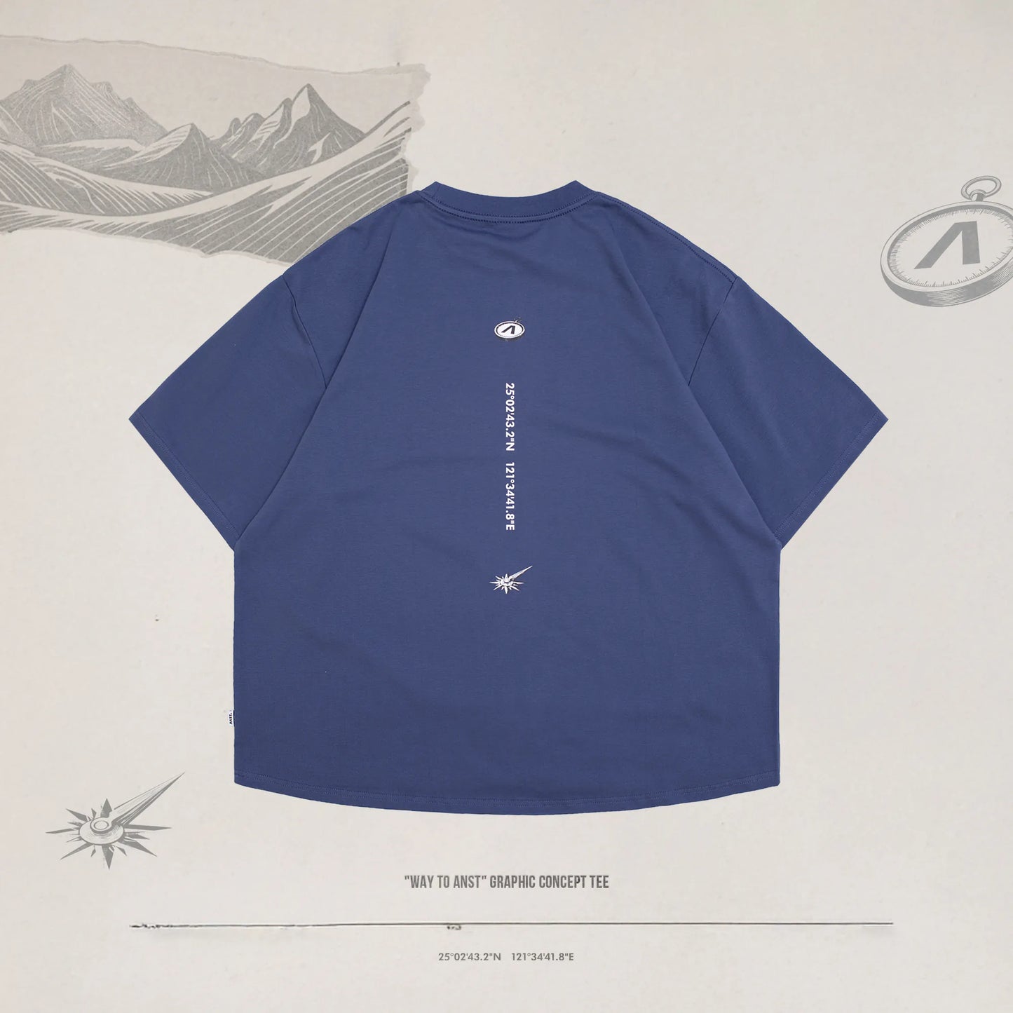 ANST "WAY TO ANST" GRAPHIC CONCEPT TEE 882518
