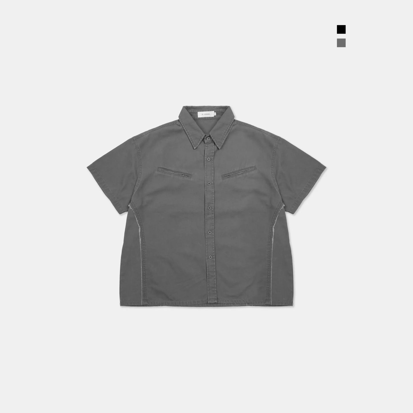 SIMON MADE TS-2518 美式 底特律 做舊 短袖 襯衫