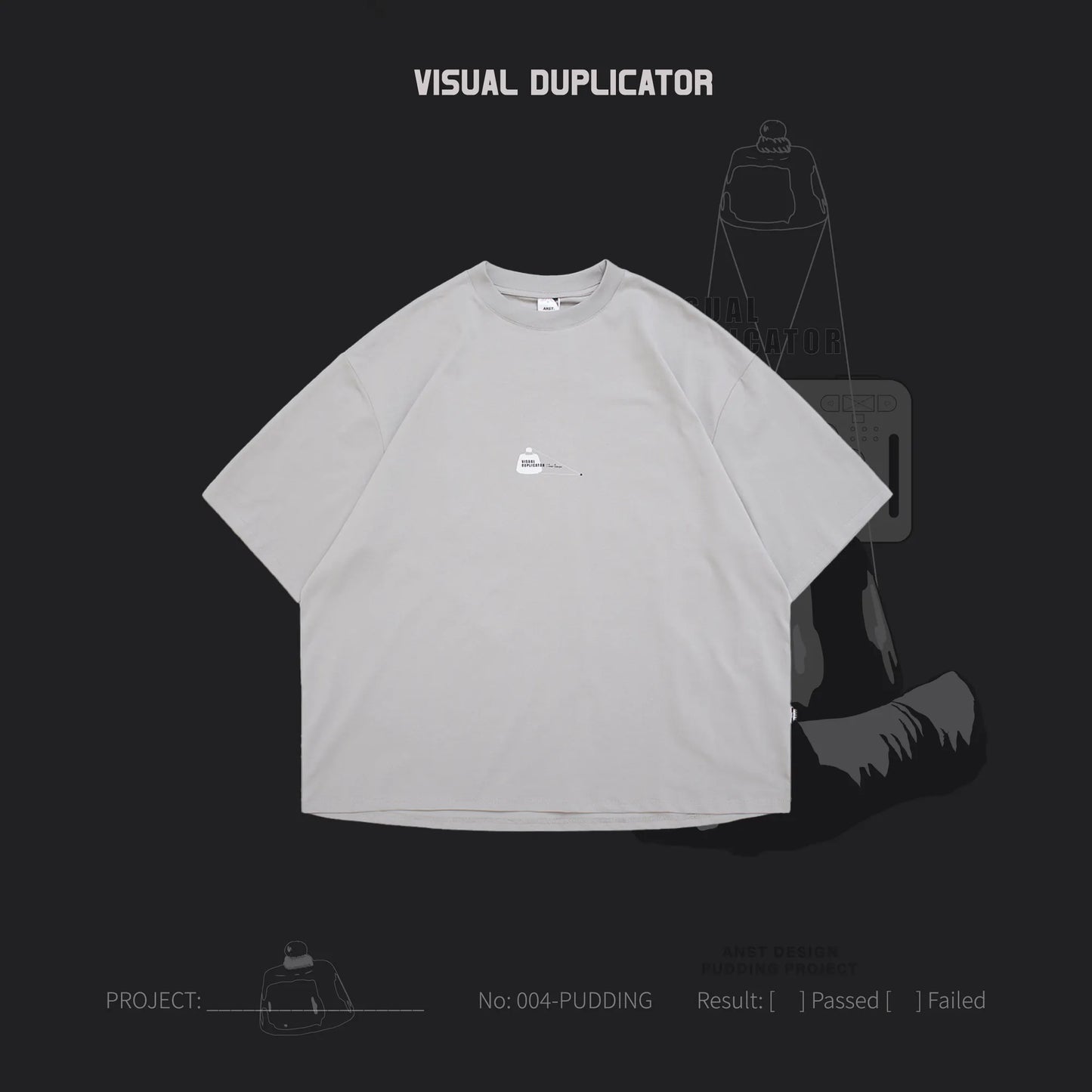 ANST Visual Duplicator 美味複製器 Tee/灰褐 882523