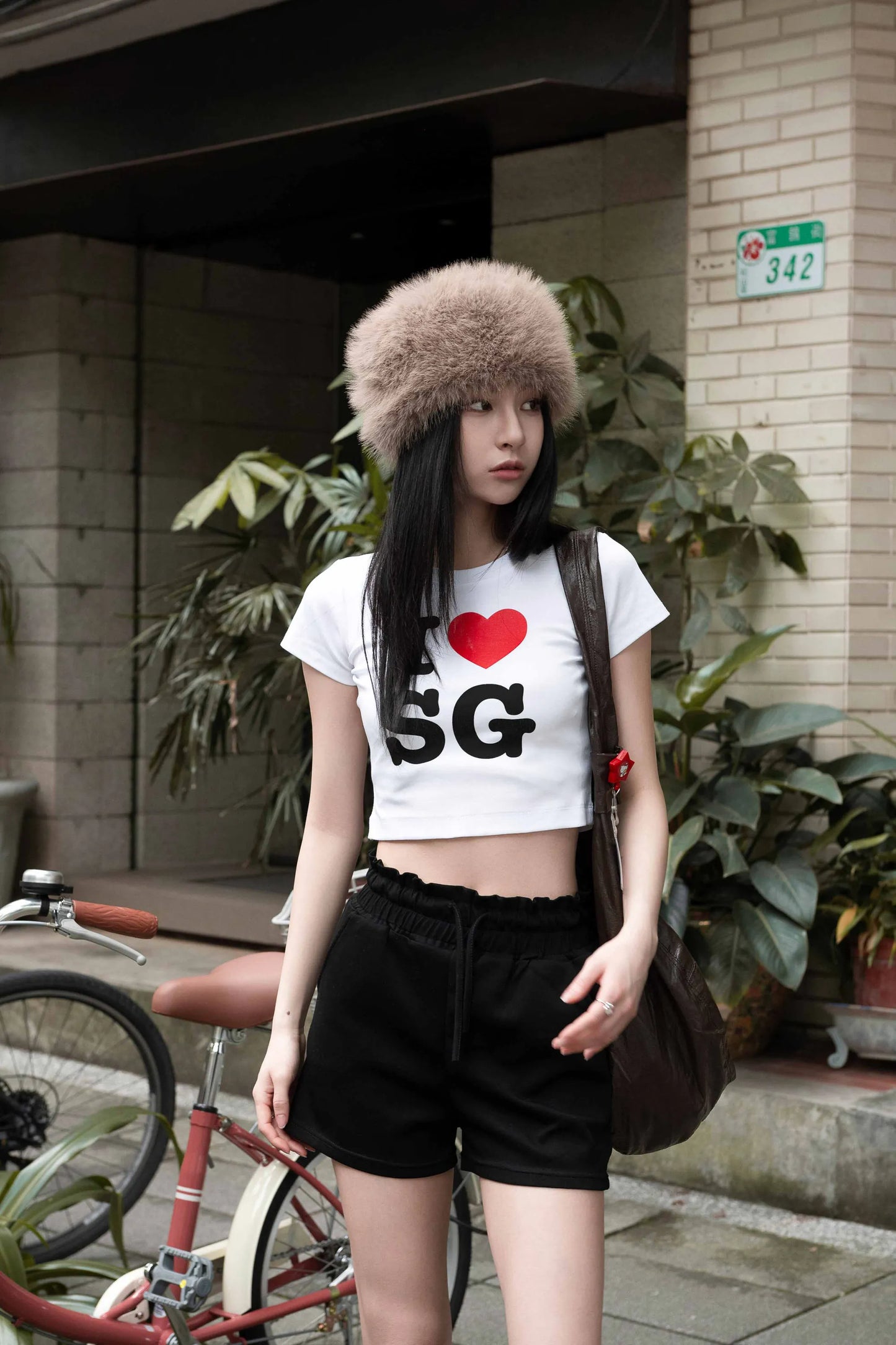 SIMON MADE GC-2501 I LOVE SG 短袖 短T