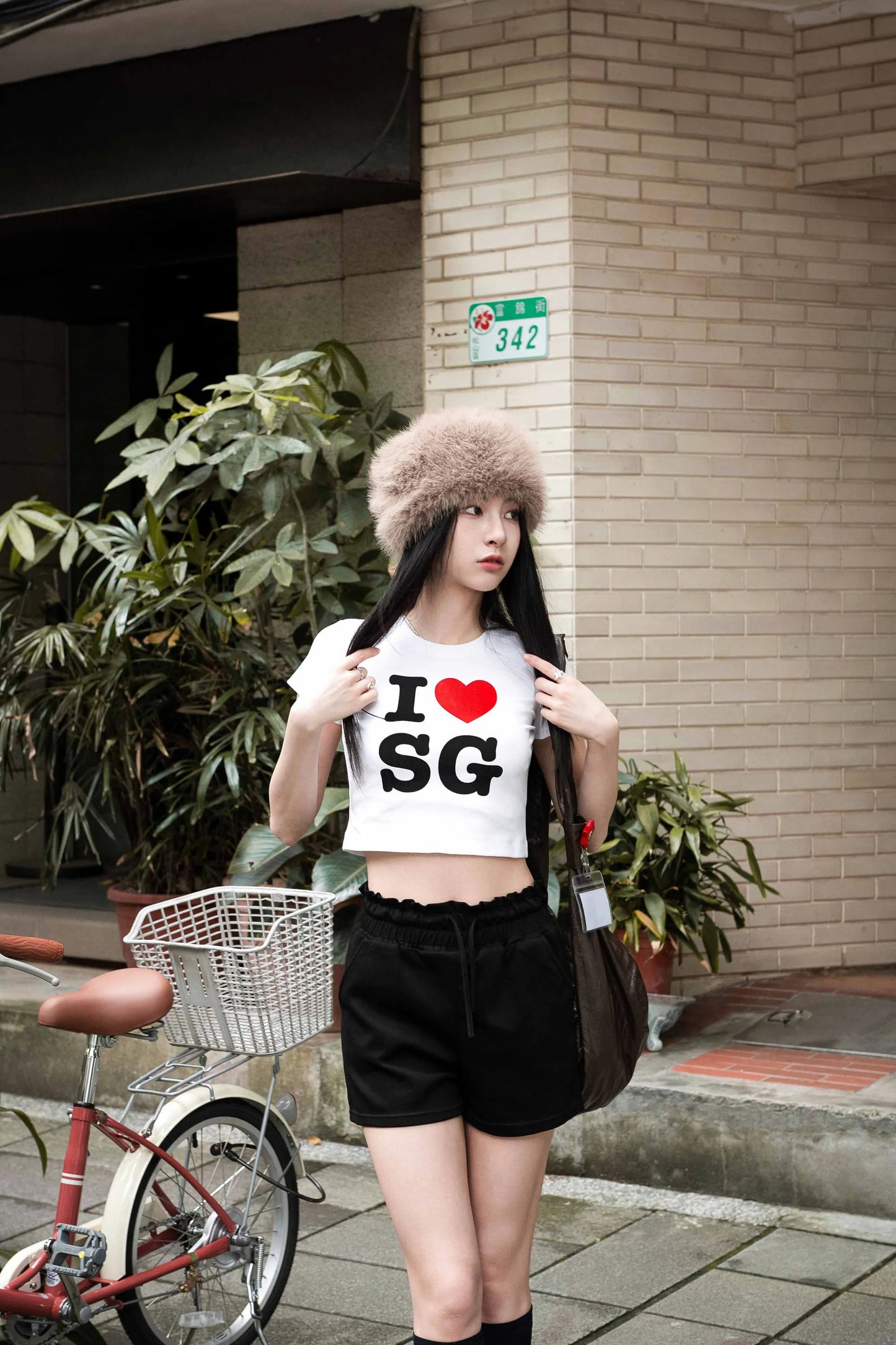 SIMON MADE GC-2501 I LOVE SG 短袖 短T