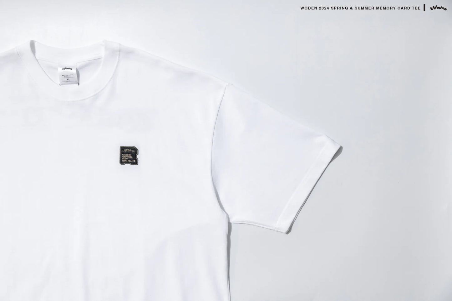 WODEN 2024 SPRING & SUMMER MEMORY CARD TEE