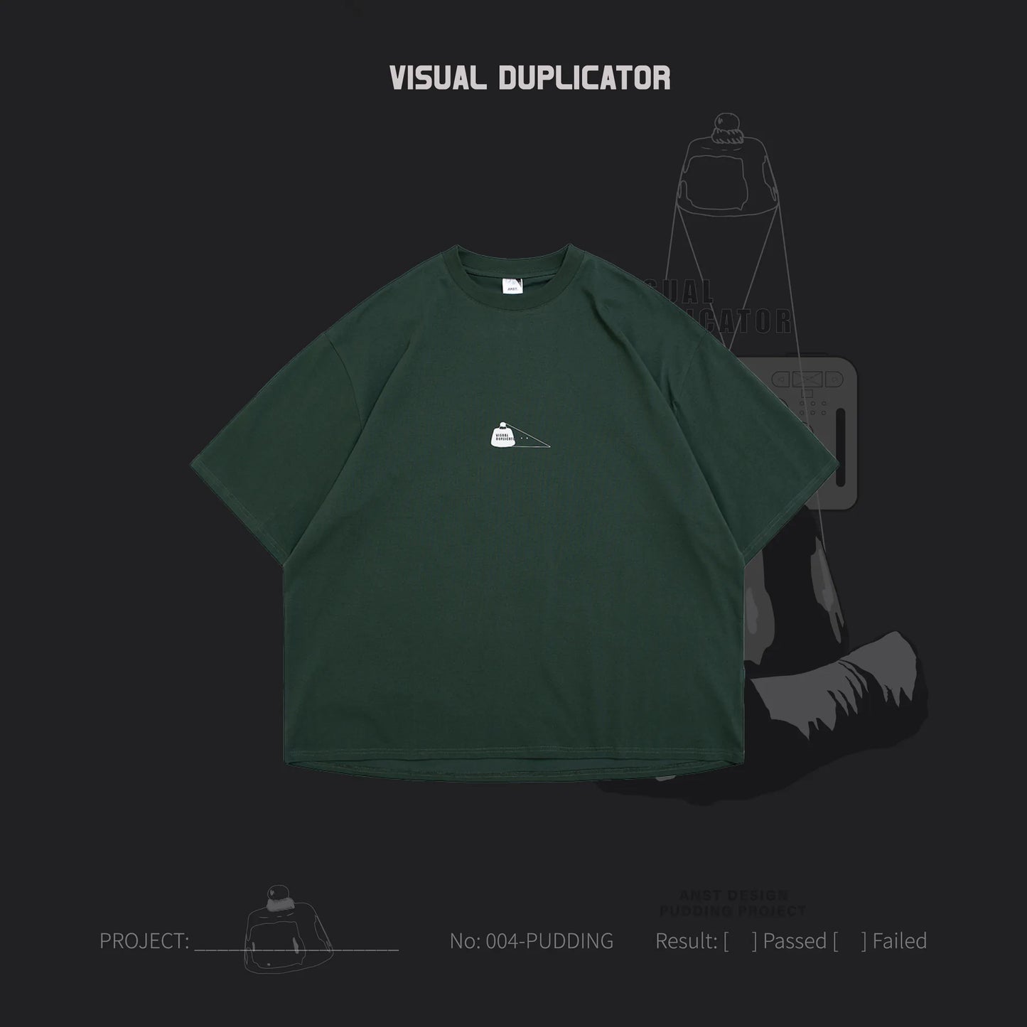 ANST Visual Duplicator 美味複製器 Tee/深綠 882523