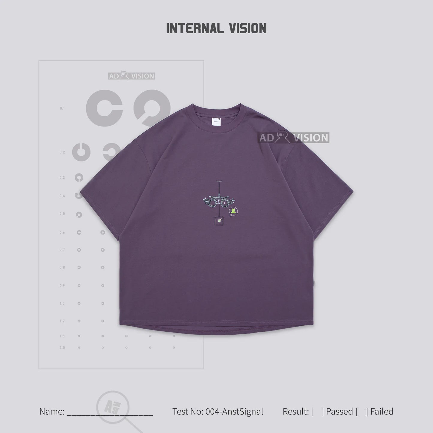 ANST Internal Vision Tee/霧紫 882522