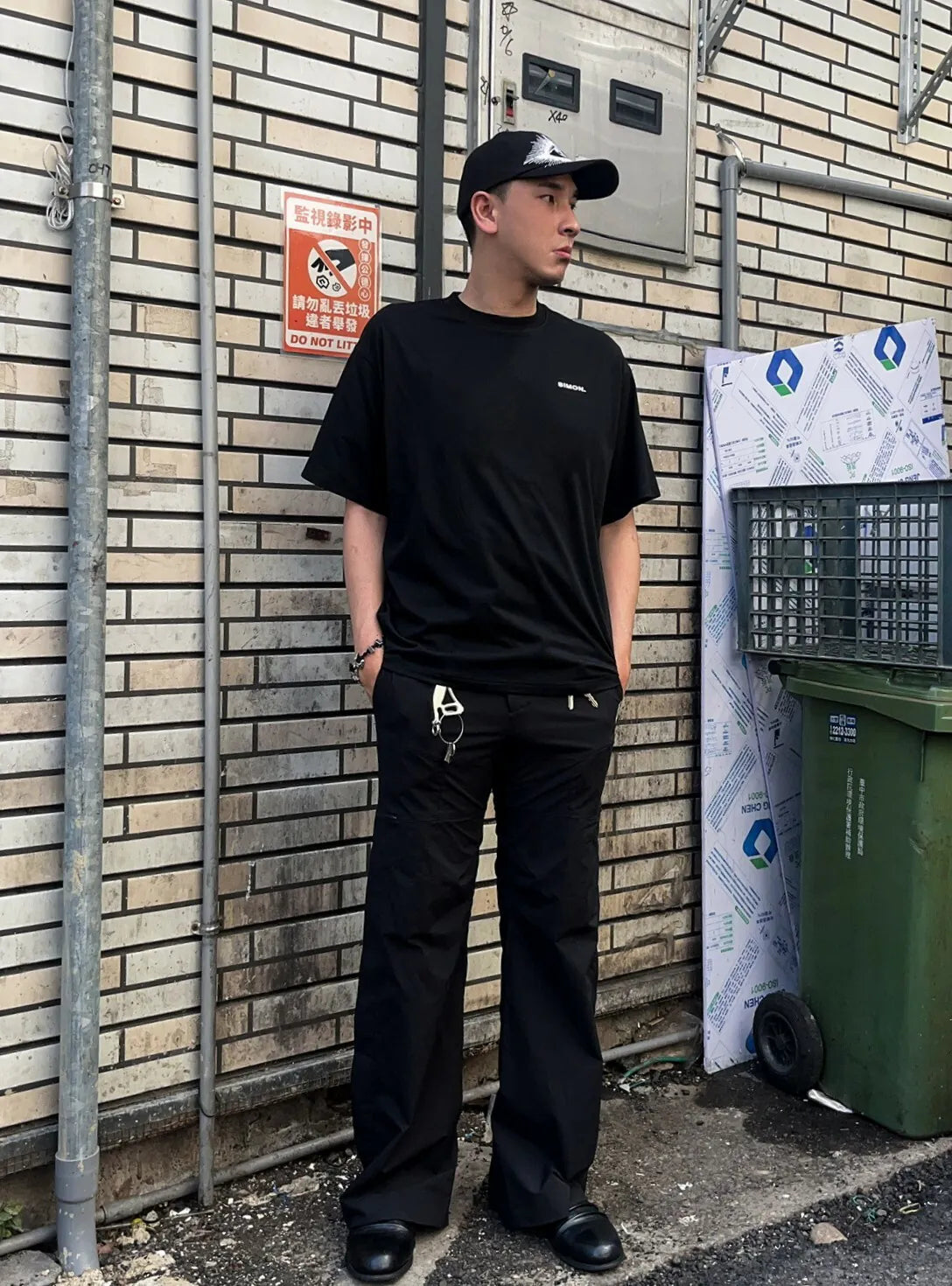 SIMON MADE TS-2507 行走泳池 基礎 LOGO 涼感 冰絲 瞬間涼感 短T