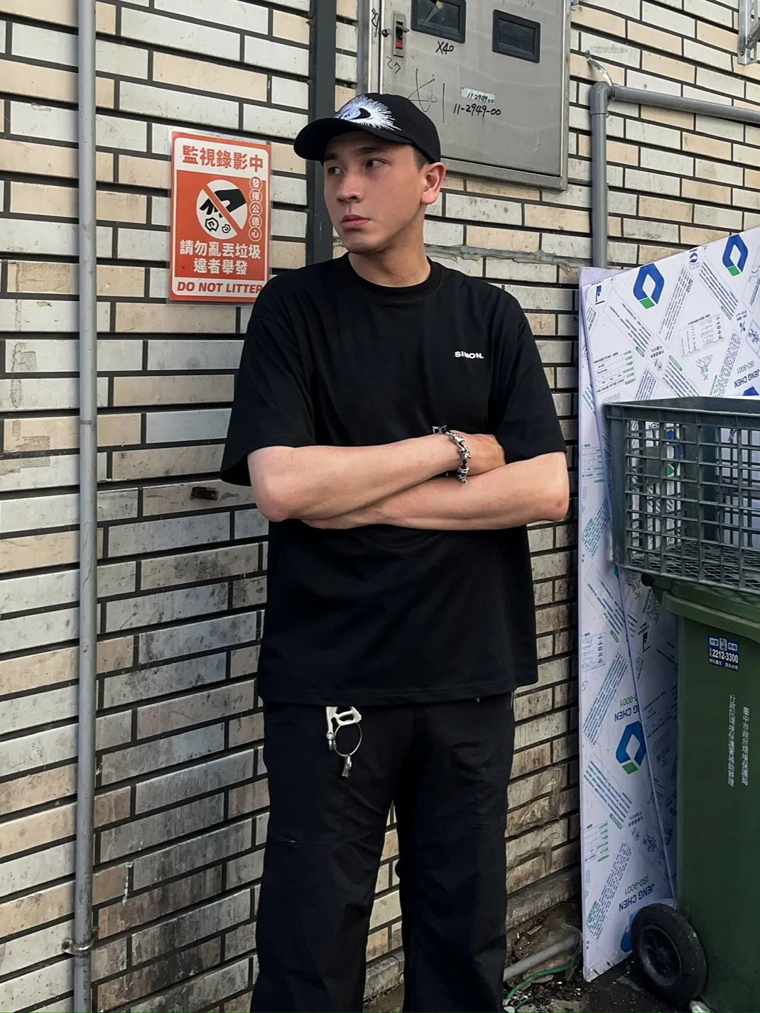 SIMON MADE TS-2507 行走泳池 基礎 LOGO 涼感 冰絲 瞬間涼感 短T