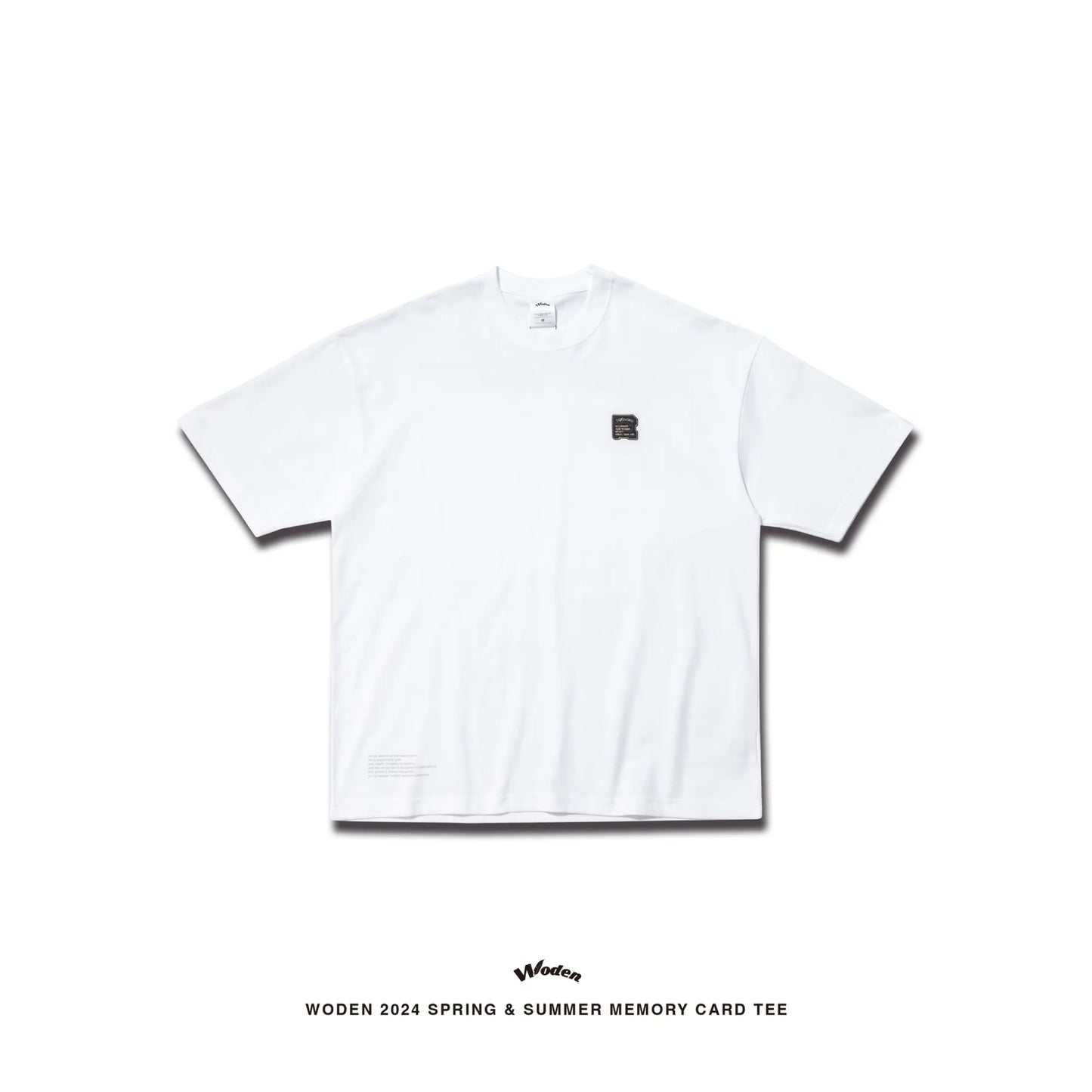 WODEN 2024 SPRING & SUMMER MEMORY CARD TEE