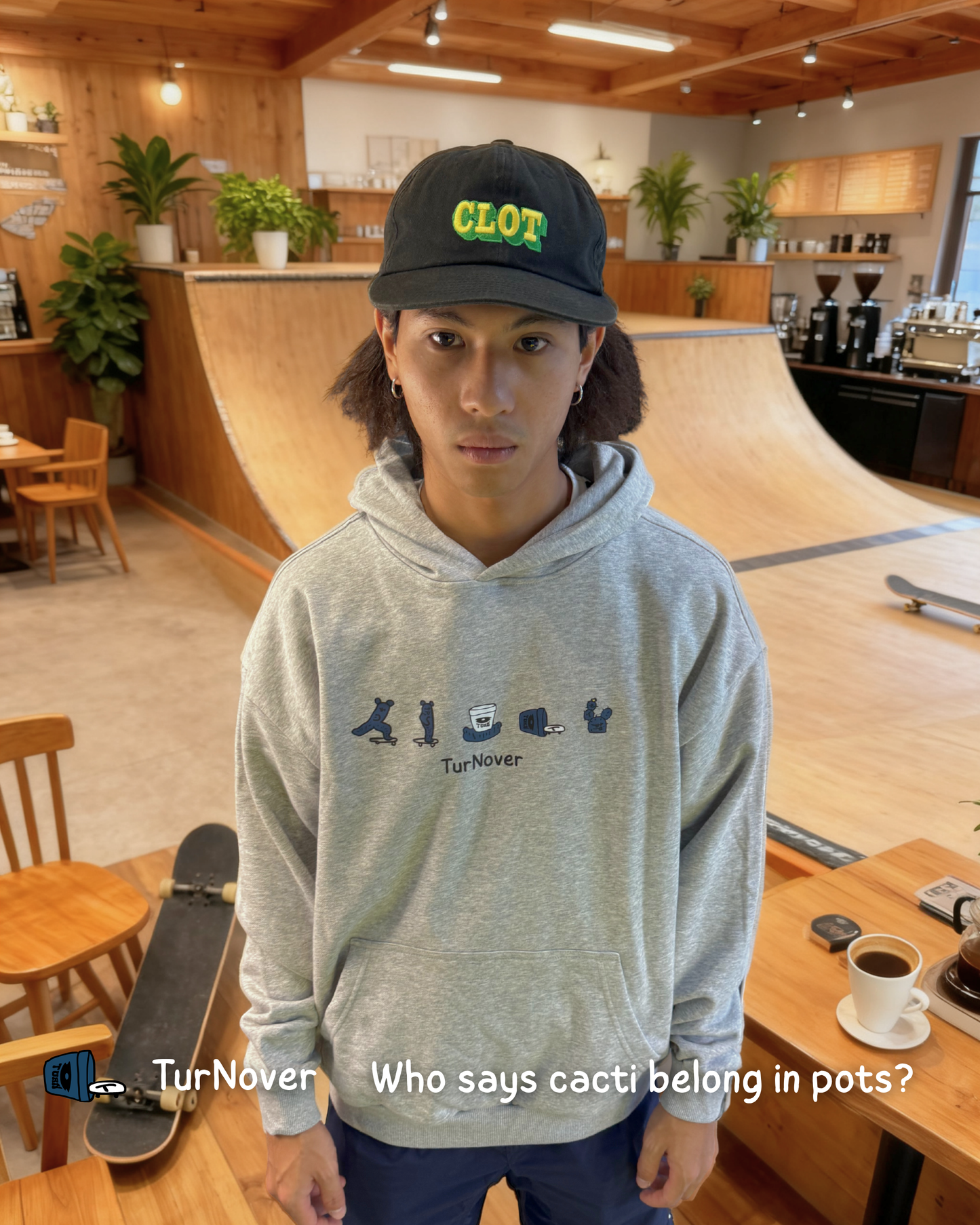 TURNOVER 2026AW Cactus Skate Log“26AW-LH4 仙滑日誌”