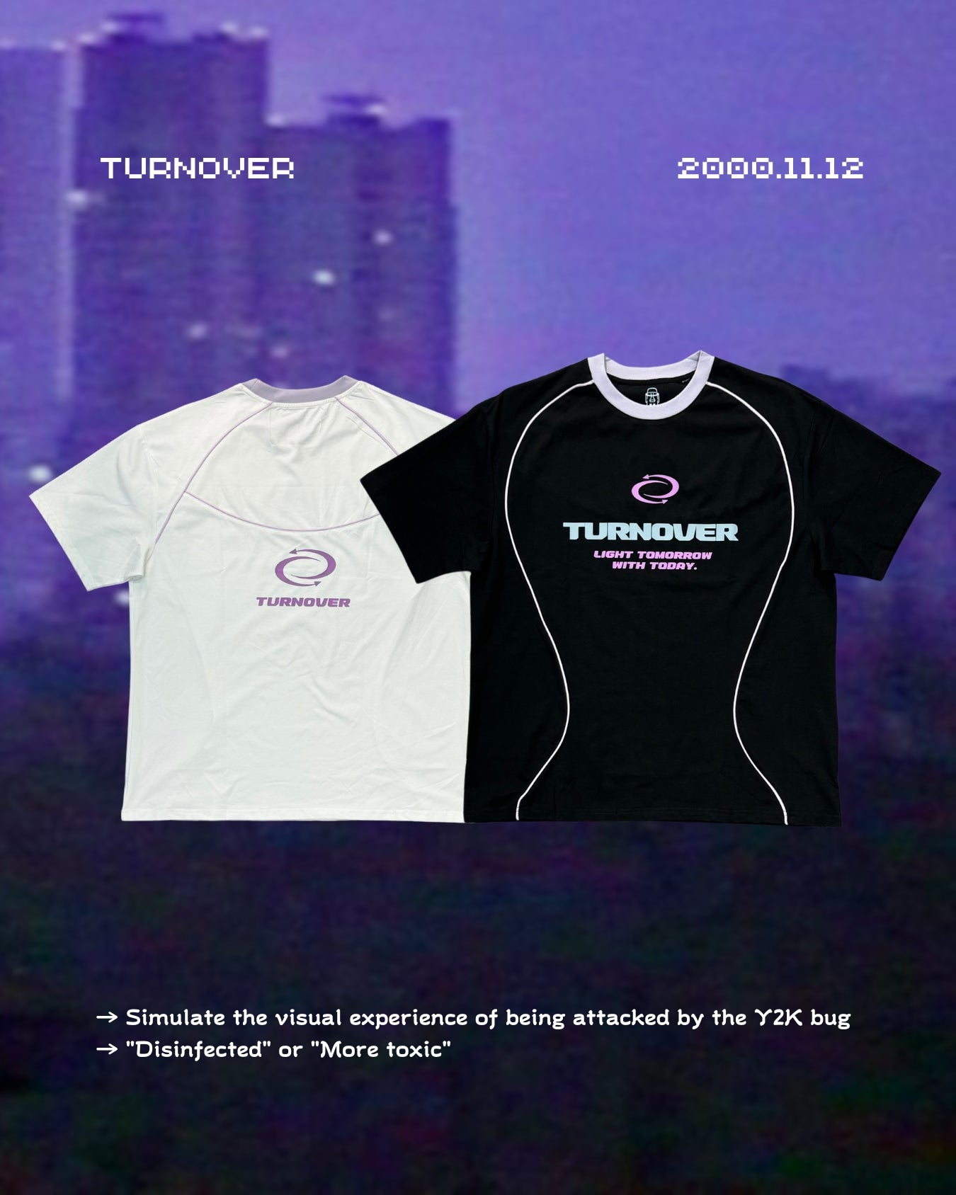 TURNOVER 2025SS TITA Football Tee
“25SSFT3 千禧足球TEE”