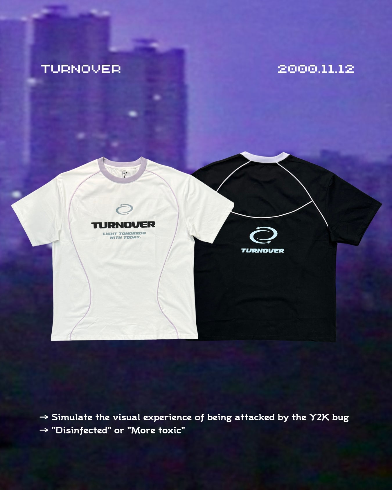 TURNOVER 2025SS TITA Football Tee
“25SSFT3 千禧足球TEE”