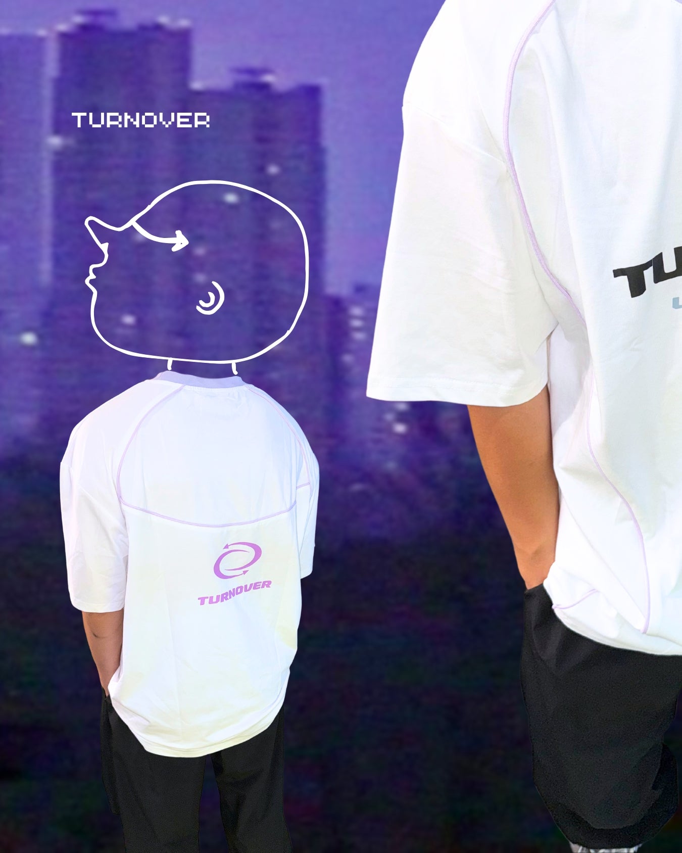 TURNOVER 2025SS TITA Football Tee
“25SSFT3 千禧足球TEE”