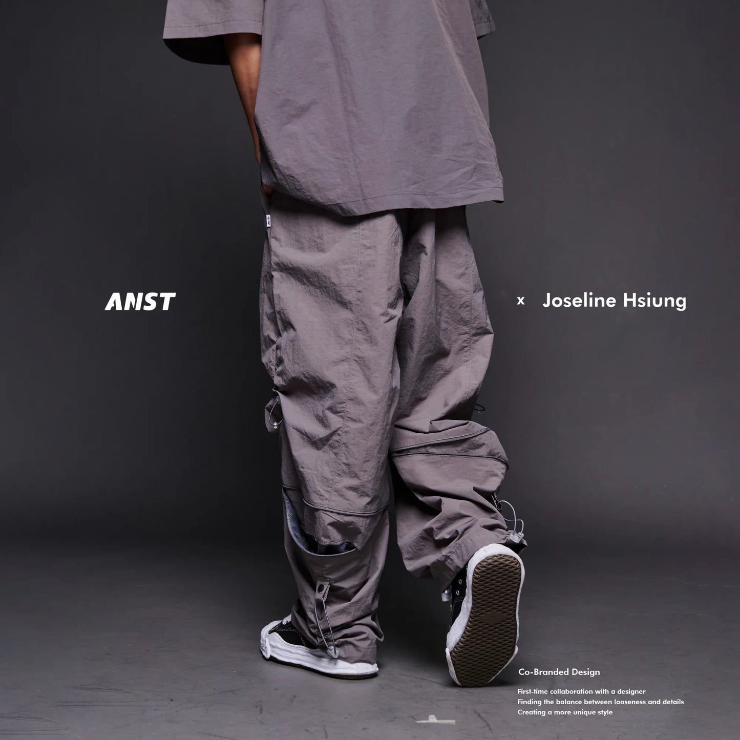ANST X JOSELINE HSIUNG 6-POCKET DRAWSTRING PANTS
