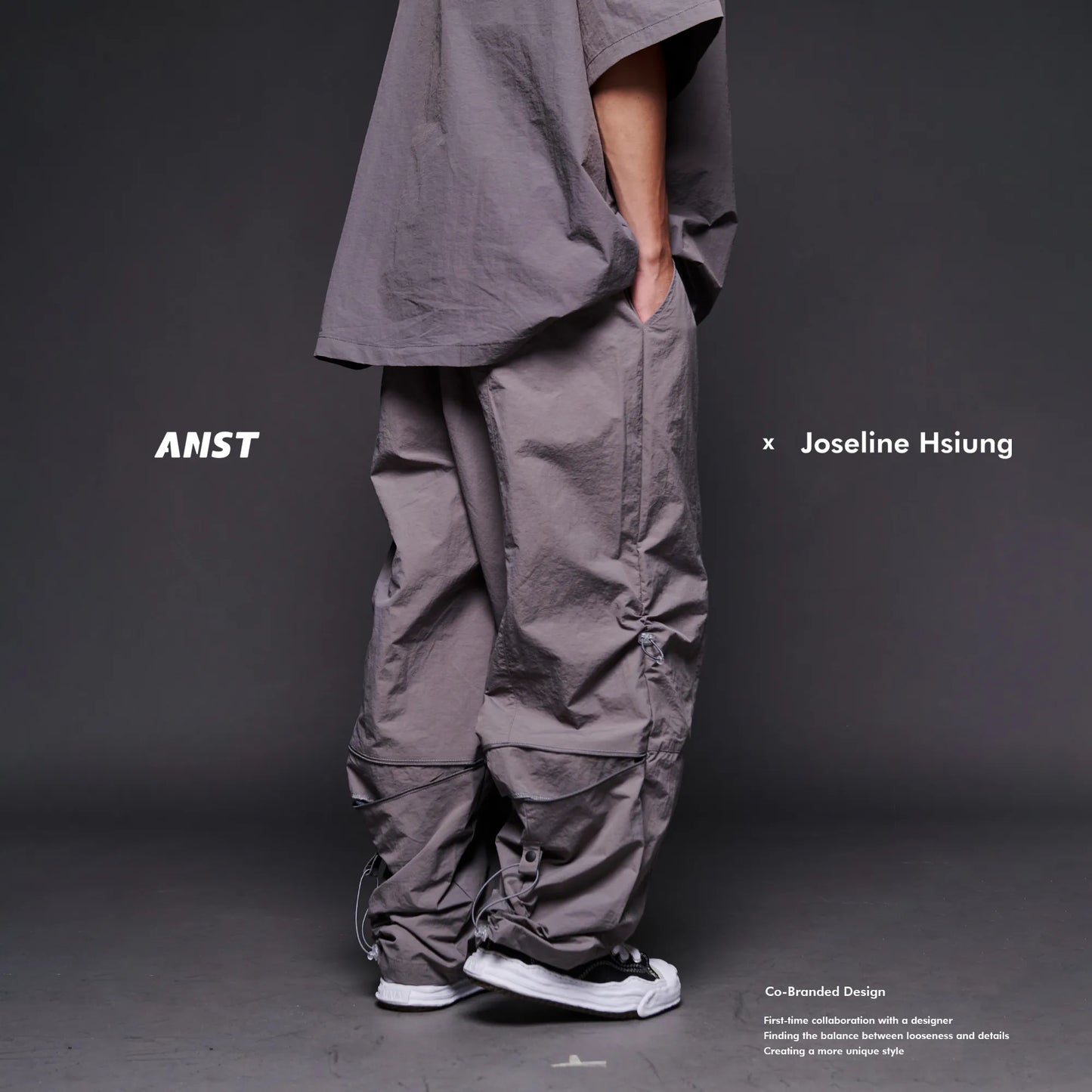 ANST X JOSELINE HSIUNG 6-POCKET DRAWSTRING PANTS