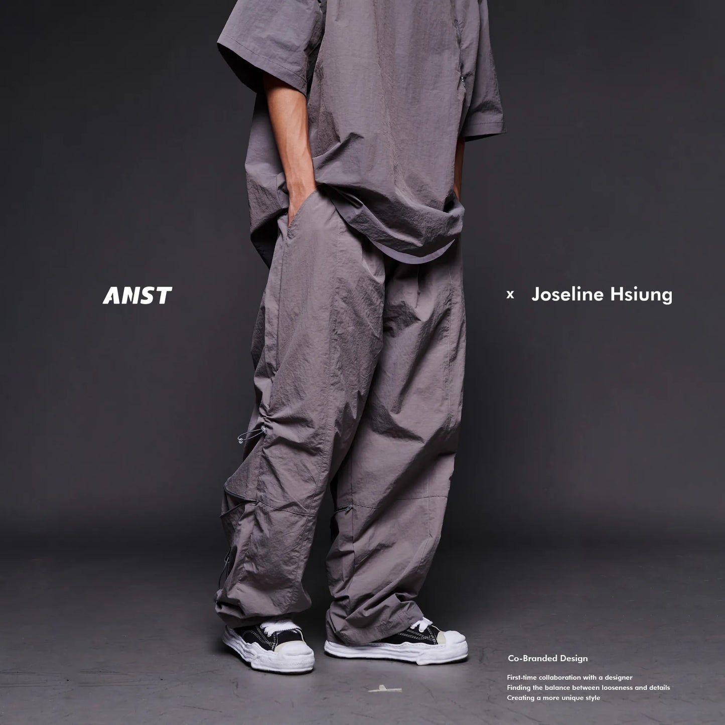 ANST X JOSELINE HSIUNG 6-POCKET DRAWSTRING PANTS
