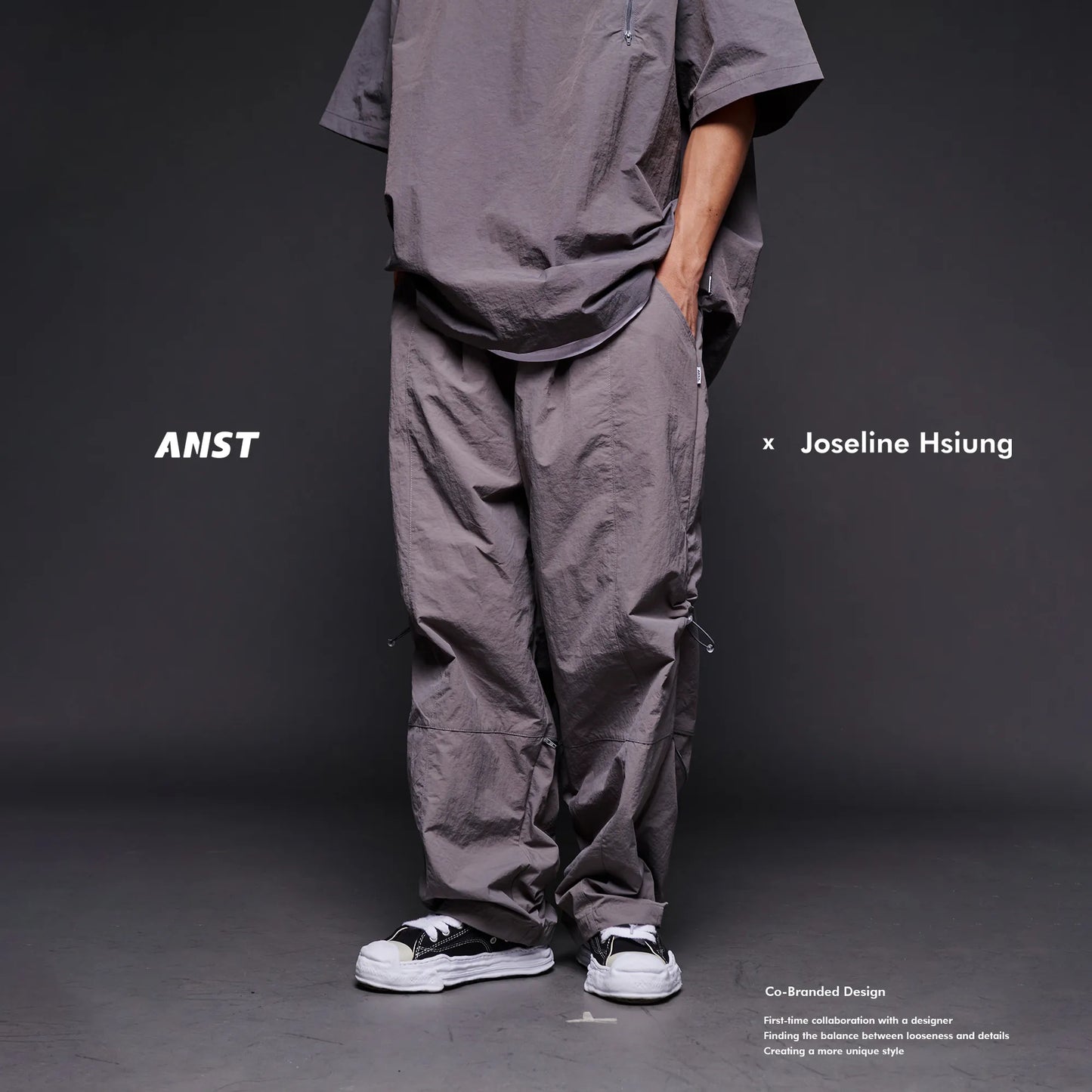 ANST X JOSELINE HSIUNG 6-POCKET DRAWSTRING PANTS