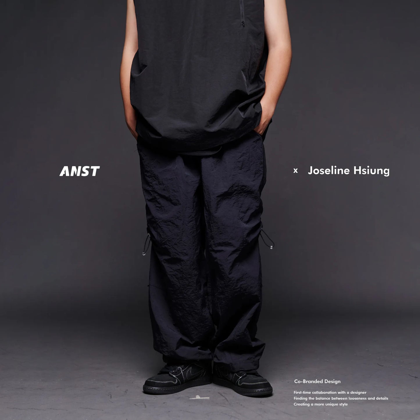 ANST X JOSELINE HSIUNG 6-POCKET DRAWSTRING PANTS