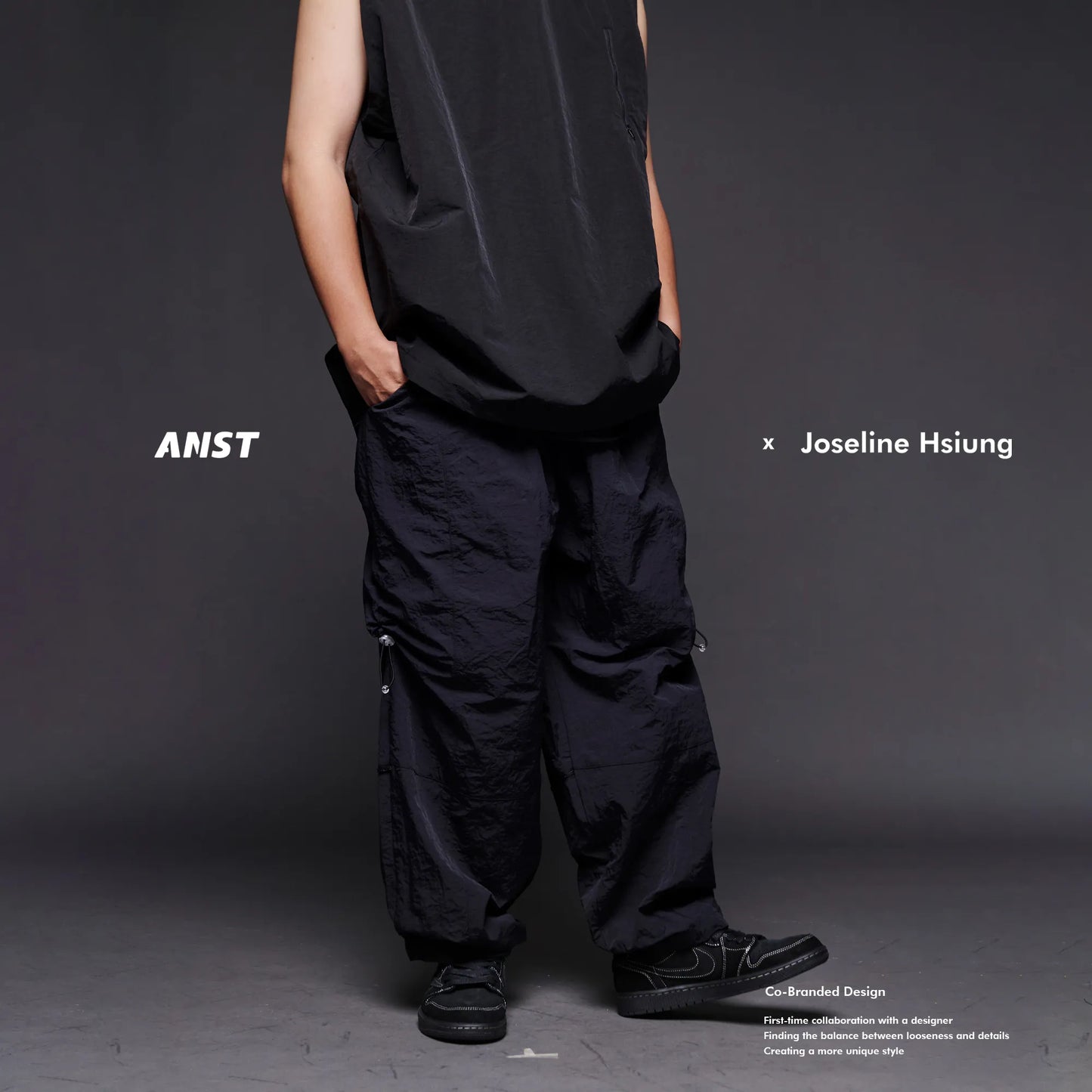 ANST X JOSELINE HSIUNG 6-POCKET DRAWSTRING PANTS