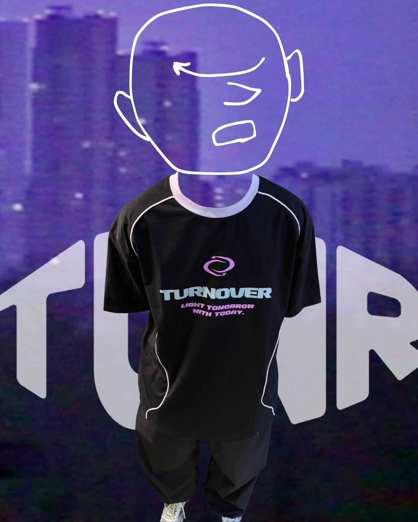 TURNOVER 2025SS TITA Football Tee
“25SSFT3 千禧足球TEE”