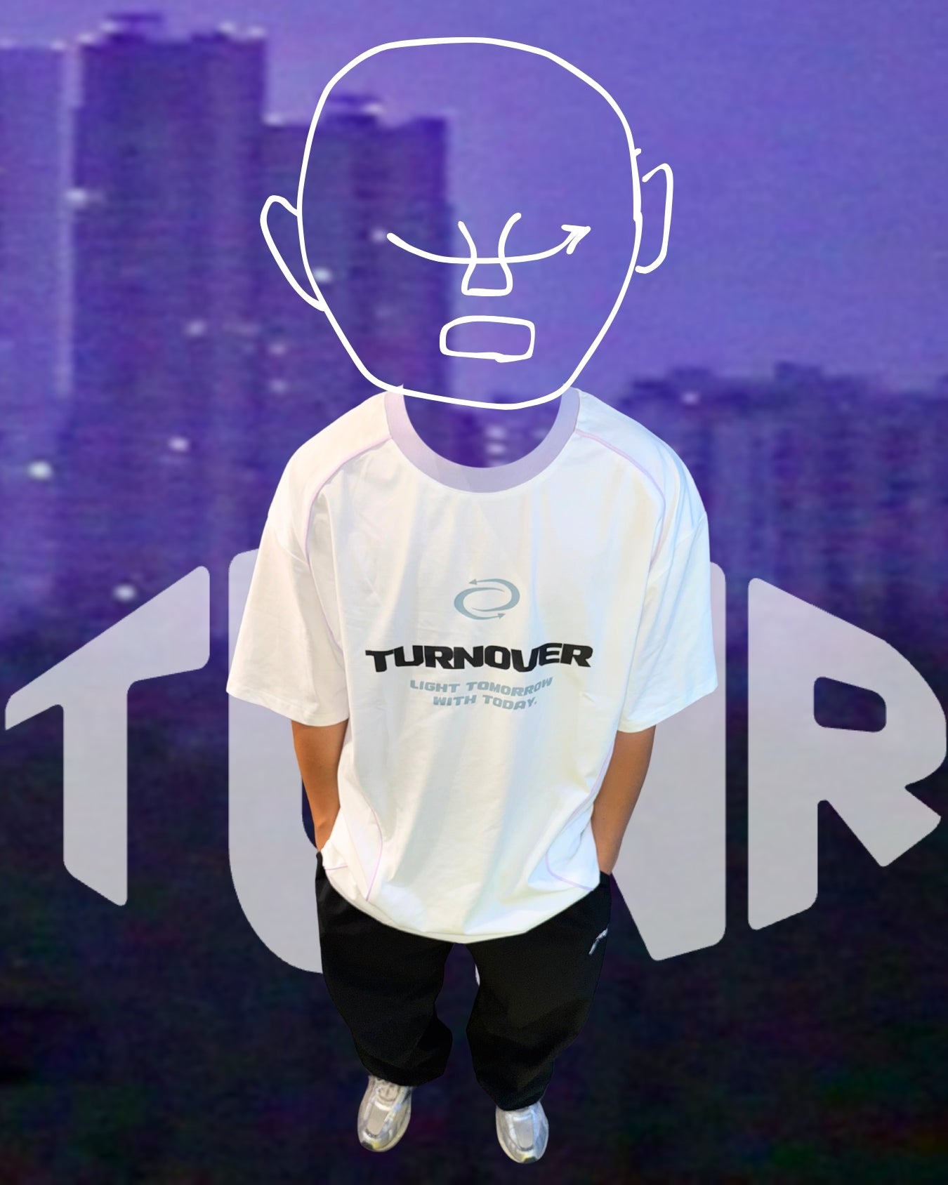 TURNOVER 2025SS TITA Football Tee
“25SSFT3 千禧足球TEE”
