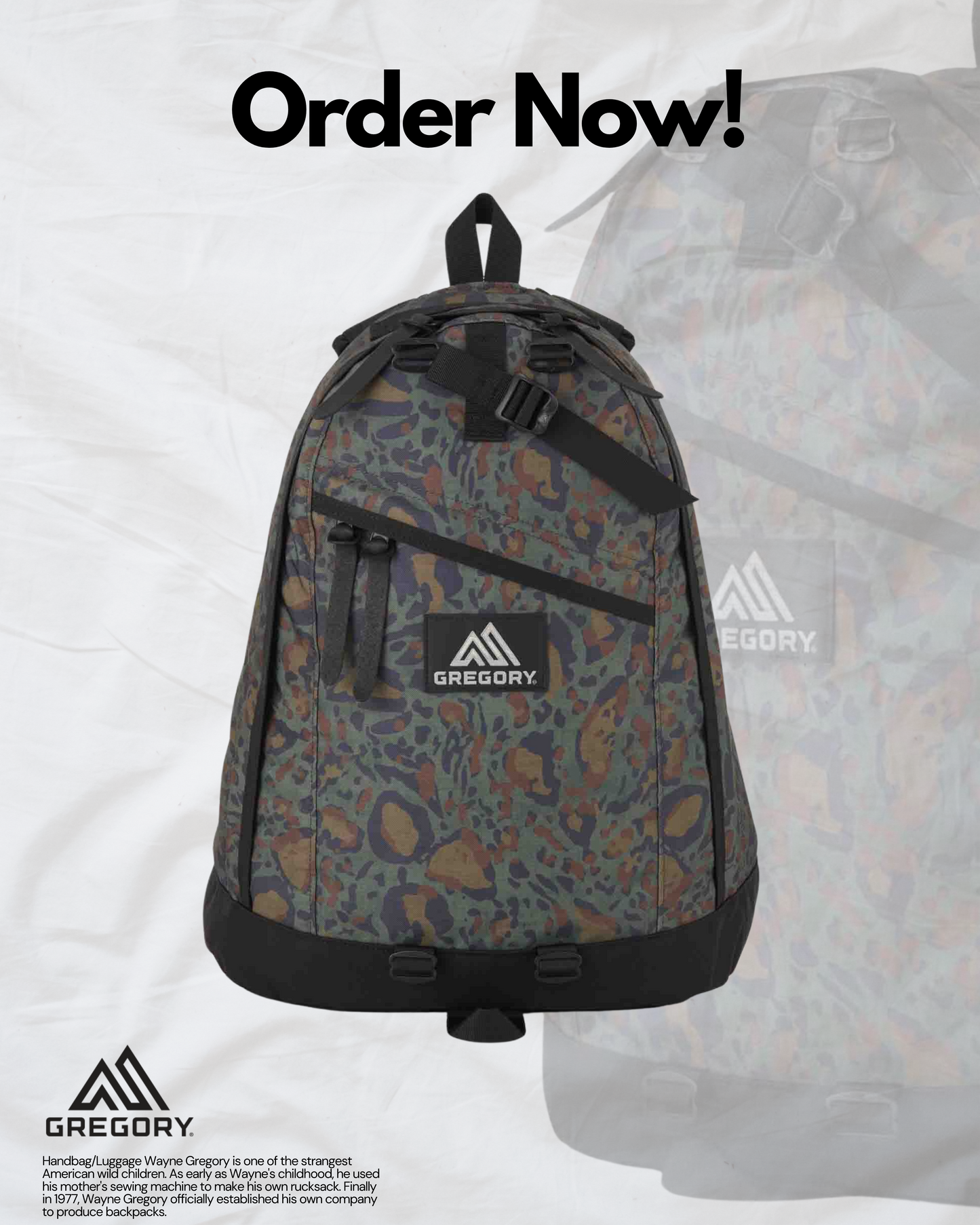 Gregory Day MILITARY LEOPARD 26L
