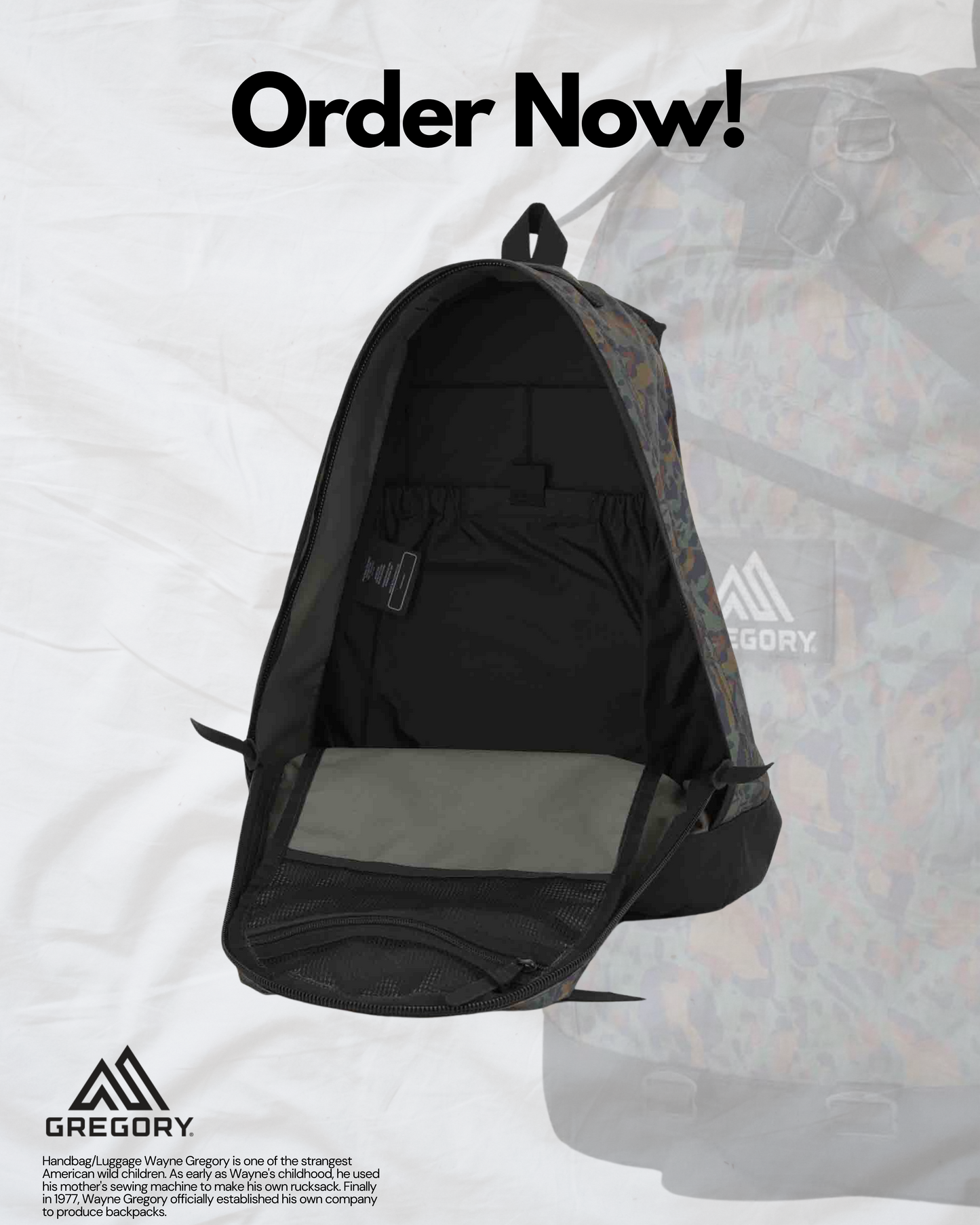 Gregory Day MILITARY LEOPARD 26L