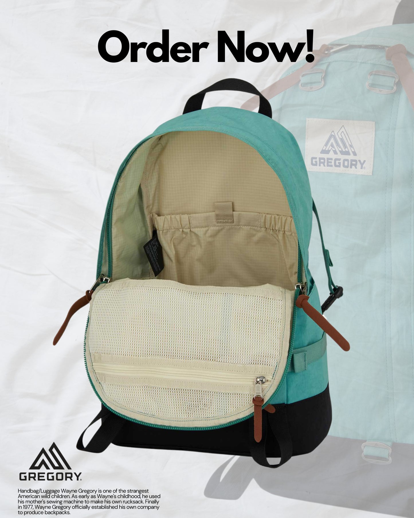 GREGORY CLASSIC 22L OCEAN GREEN