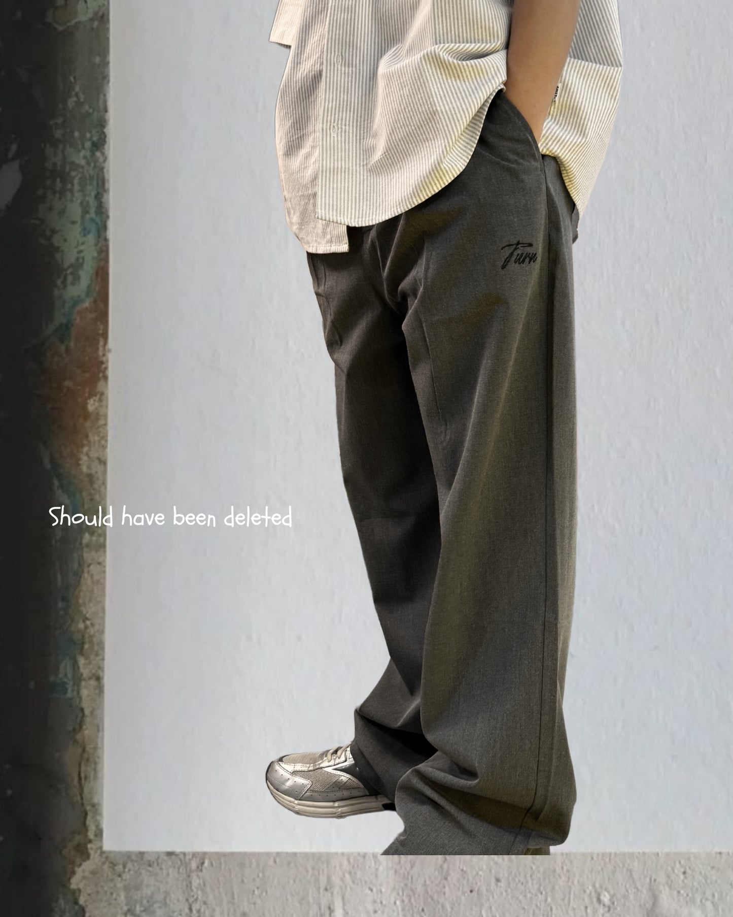 TURNOVER 2025SS Plead Pants
“25SS-LS8 紳士摺學西褲 ”
