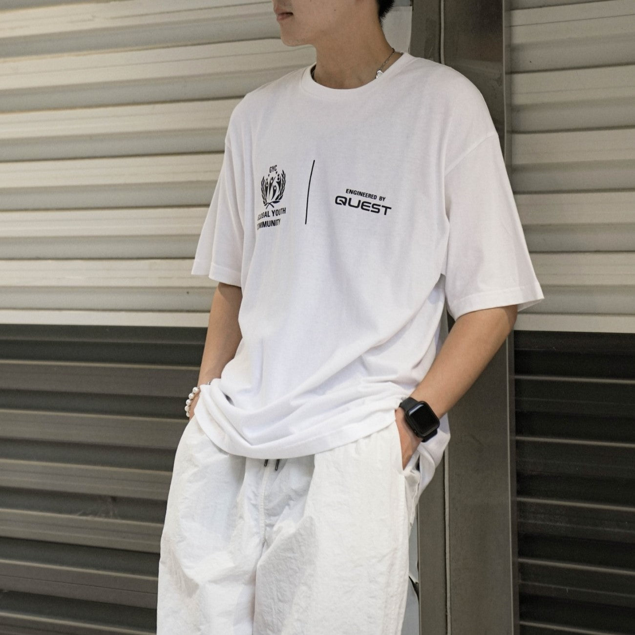 【QUEST】QUEST G.Y.C. TEE 圖案 短袖 上衣 短踢 四色