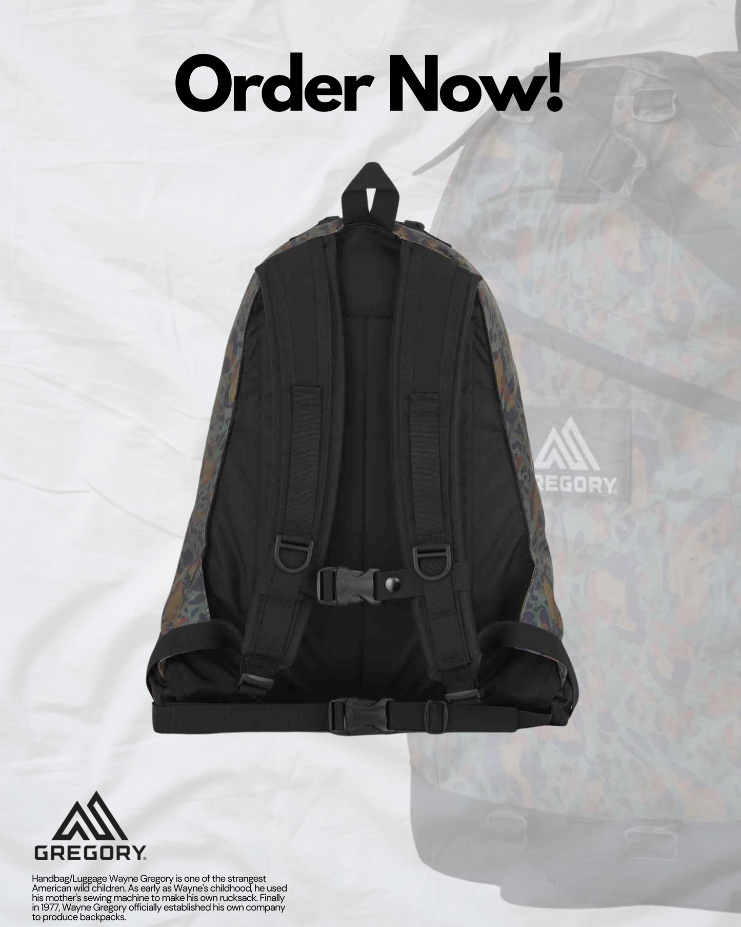 Gregory Day MILITARY LEOPARD 26L