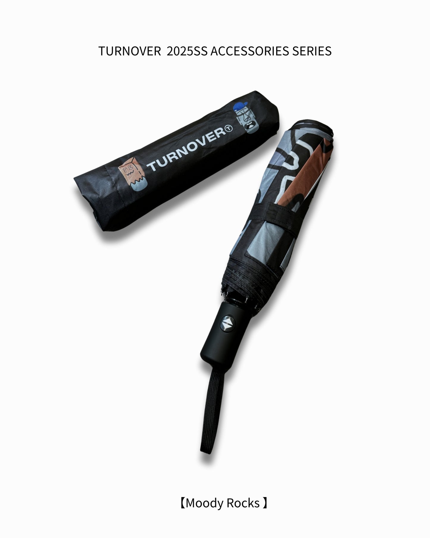 TURNOVER 25SS Collapsible umbrella
“A2510 折疊傘” 【Moody Rocks】