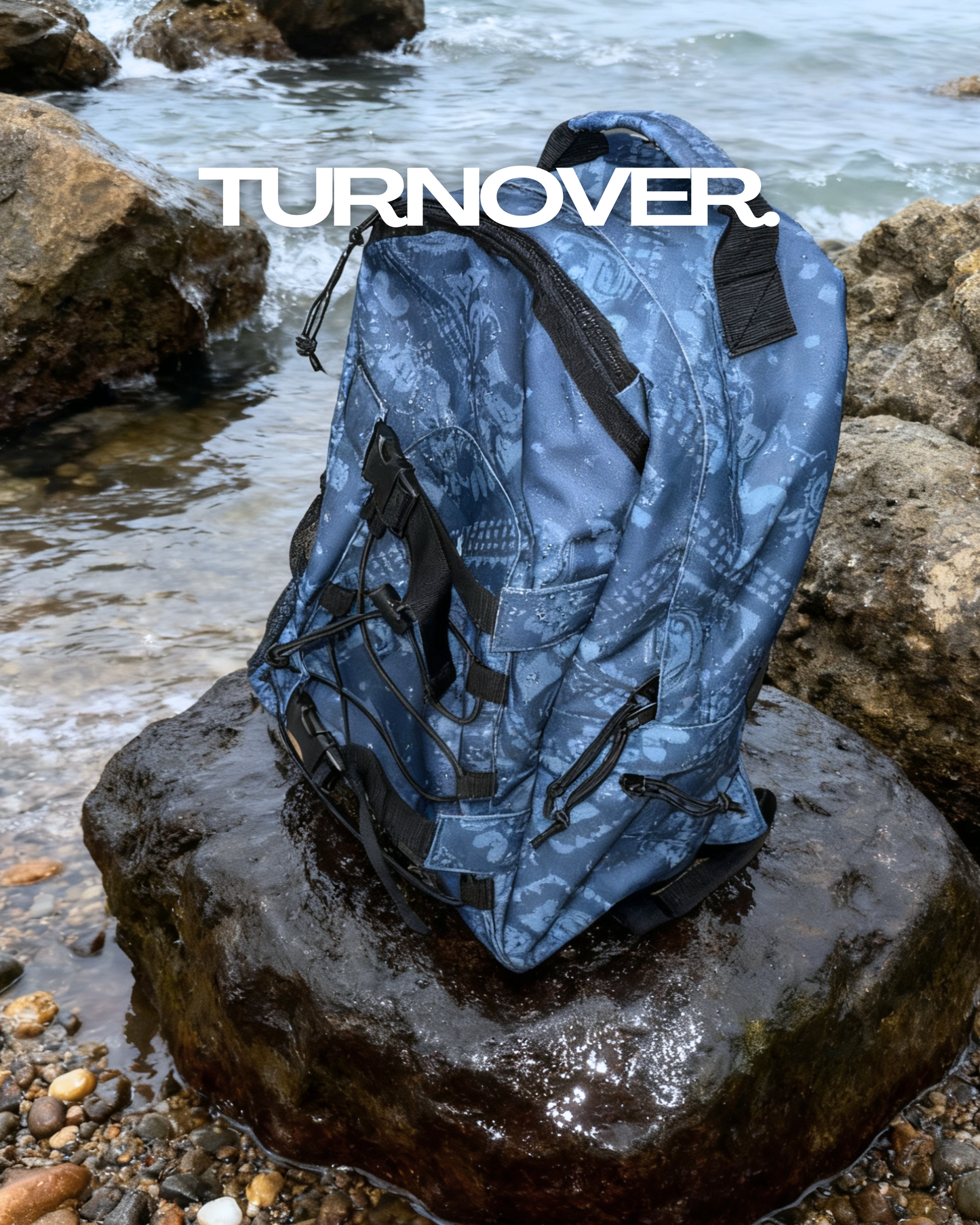 TURNOVER 2026AW Paisley Ranger “26AW-AS3 腰果書包” 藍色