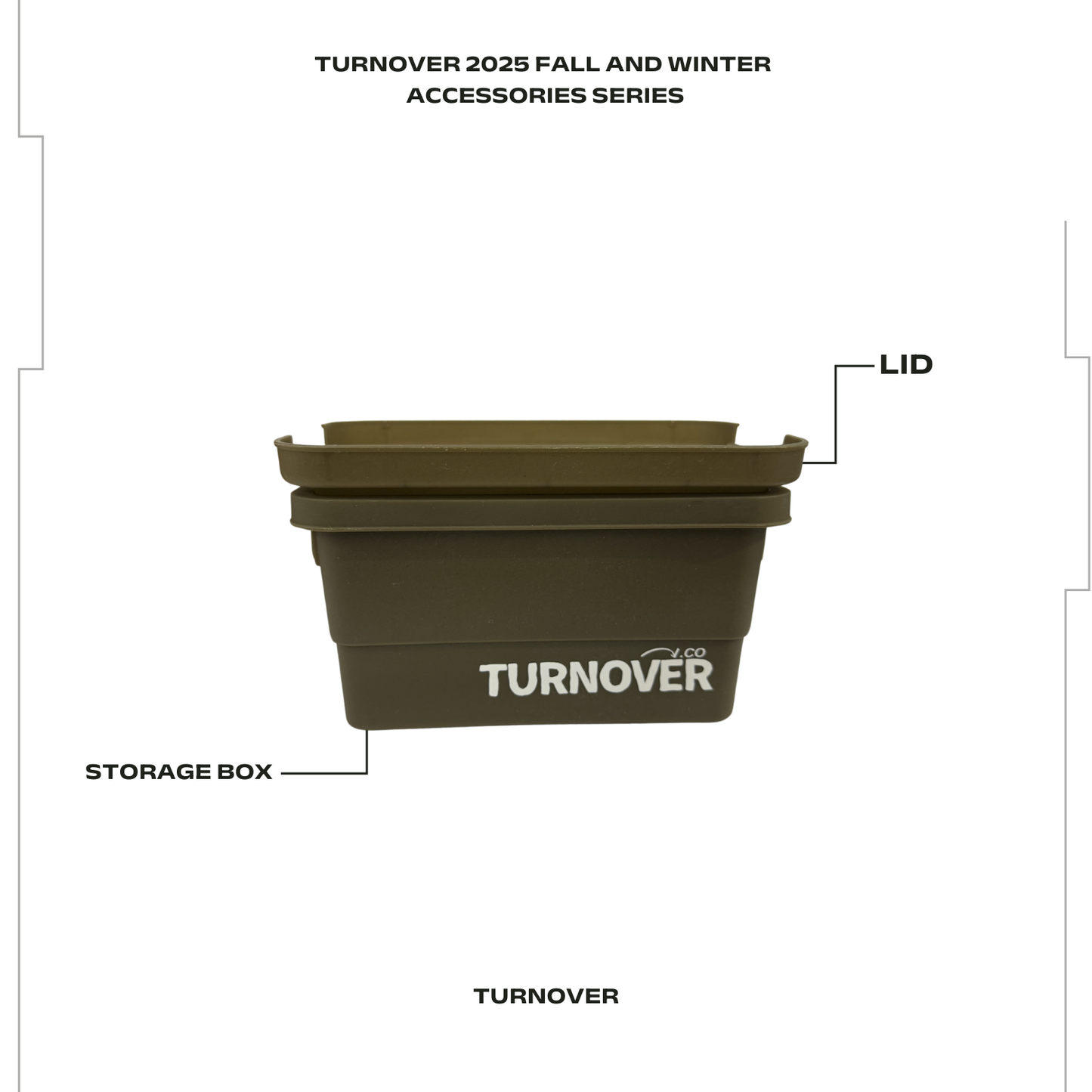 TURNOVER SMALL STORAGE BOX
小收納箱 A2502