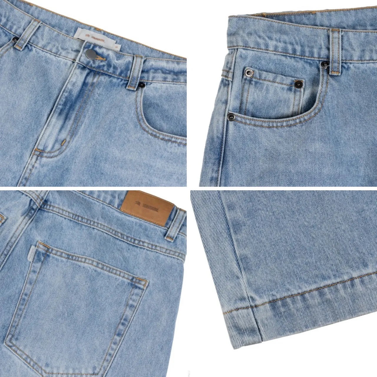 SIMON MADE BW-2419 BAGGY BOOTCUT 闊腿 牛仔褲
