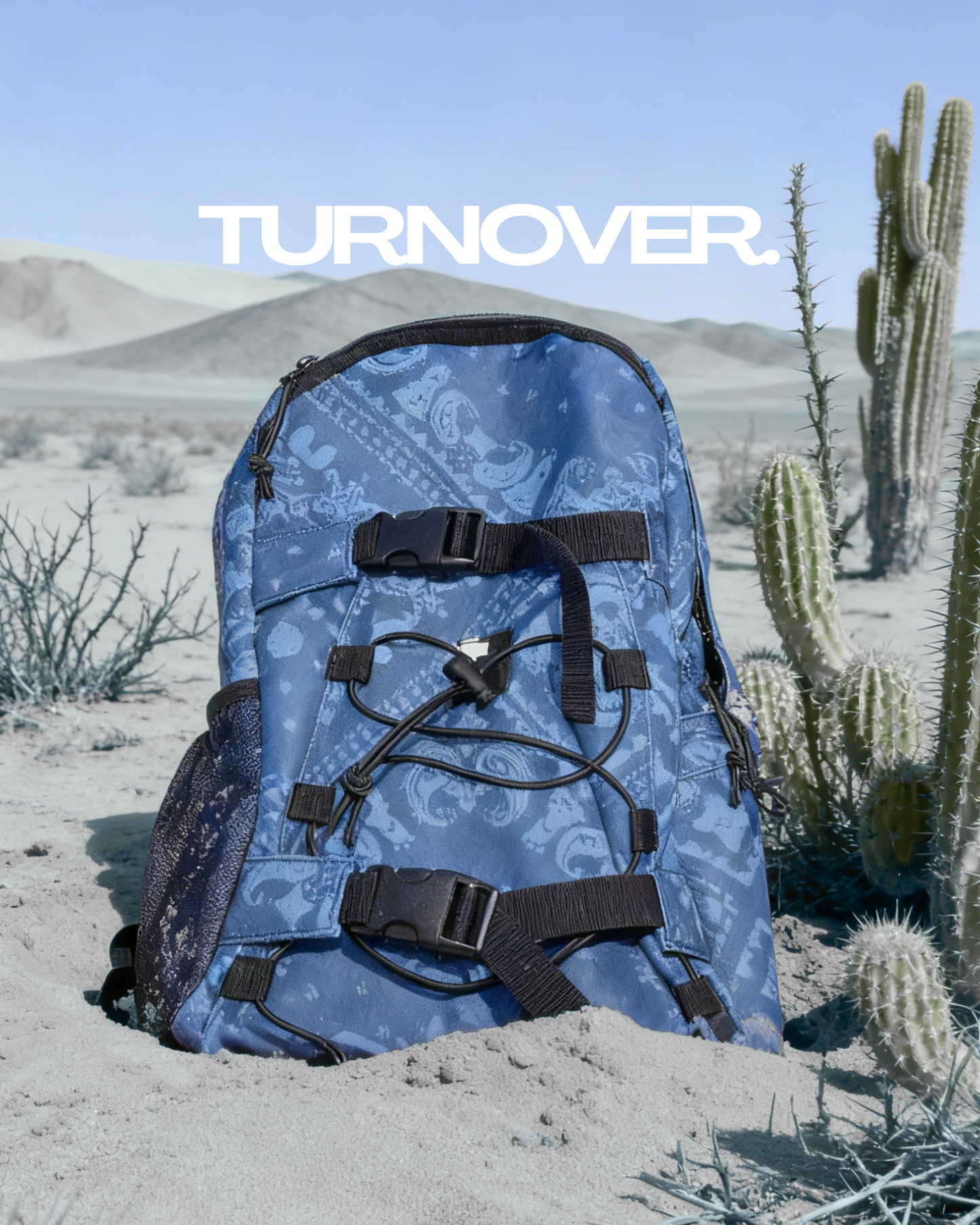 TURNOVER 2026AW Paisley Ranger “26AW-AS3 腰果書包” 藍色