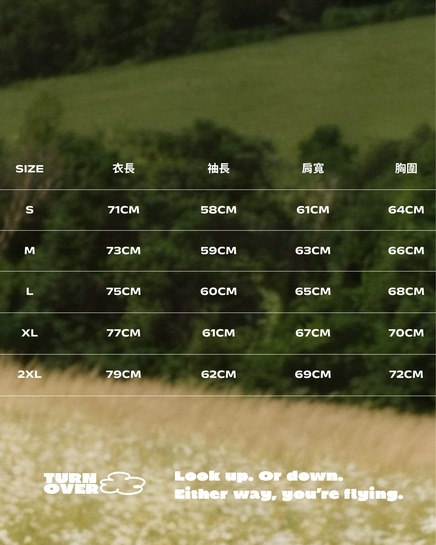 TURNOVER 2026AW Upside Down Flight “25AW-LH13 倒置飛行”