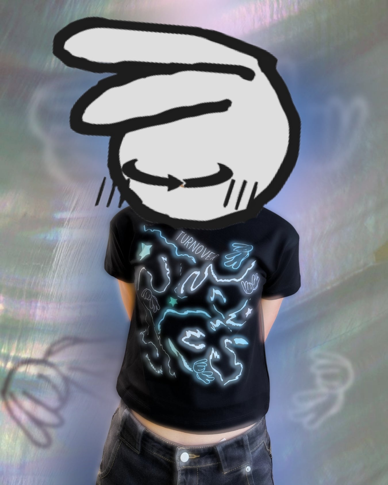 TURNOVER 2025SS Chronobunny TEE
“25SSWT17 時光兔TEE”