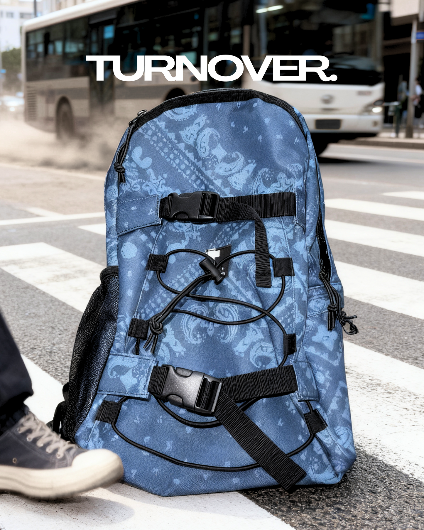TURNOVER 2026AW Paisley Ranger “26AW-AS3 腰果書包” 藍色