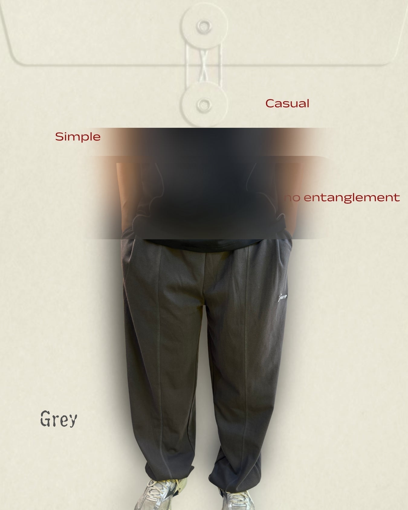 TURNOVER 2025SS The Elastic Life Pants
“25SS-LS9 彈性生活腰帶西褲 ”