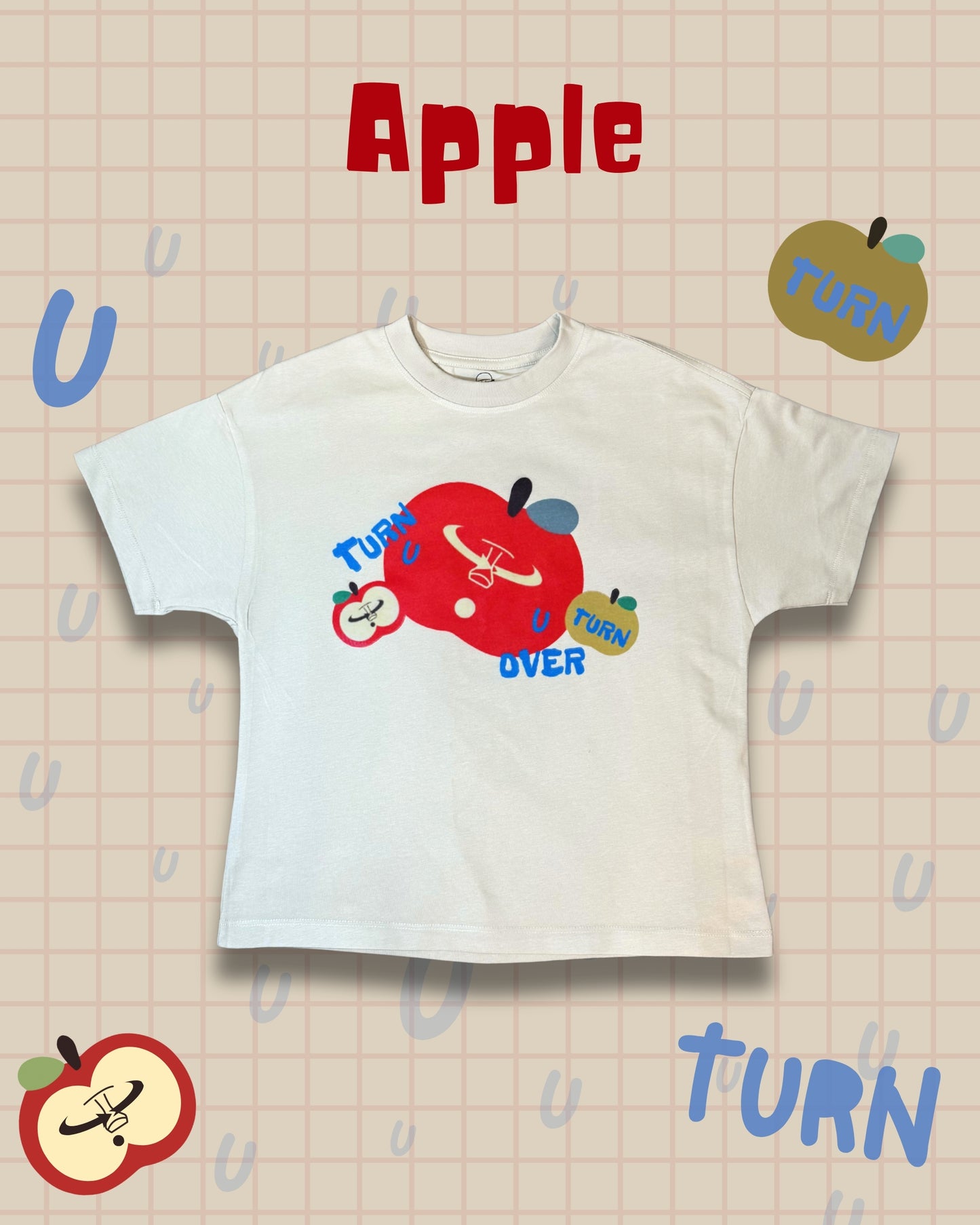 TURNOVER 2025SS APPLE TEE
“25SSWT2 蘋果少女TEE”