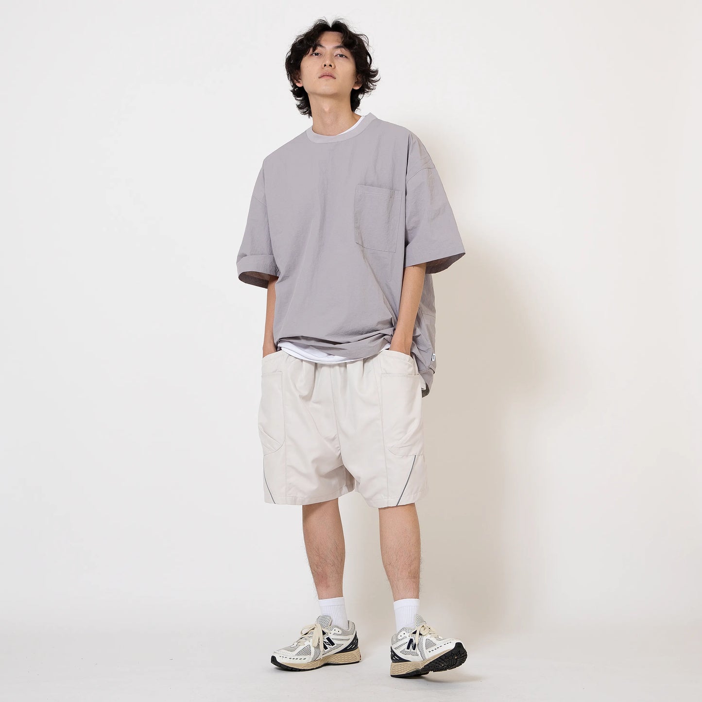 ANST 前後穿反光出芽短褲 882406