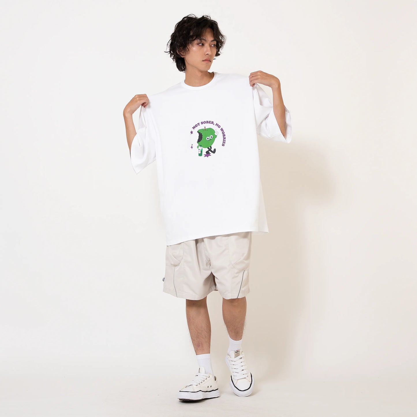 ANST APPLE-DRUNK & CAREFREE TEE