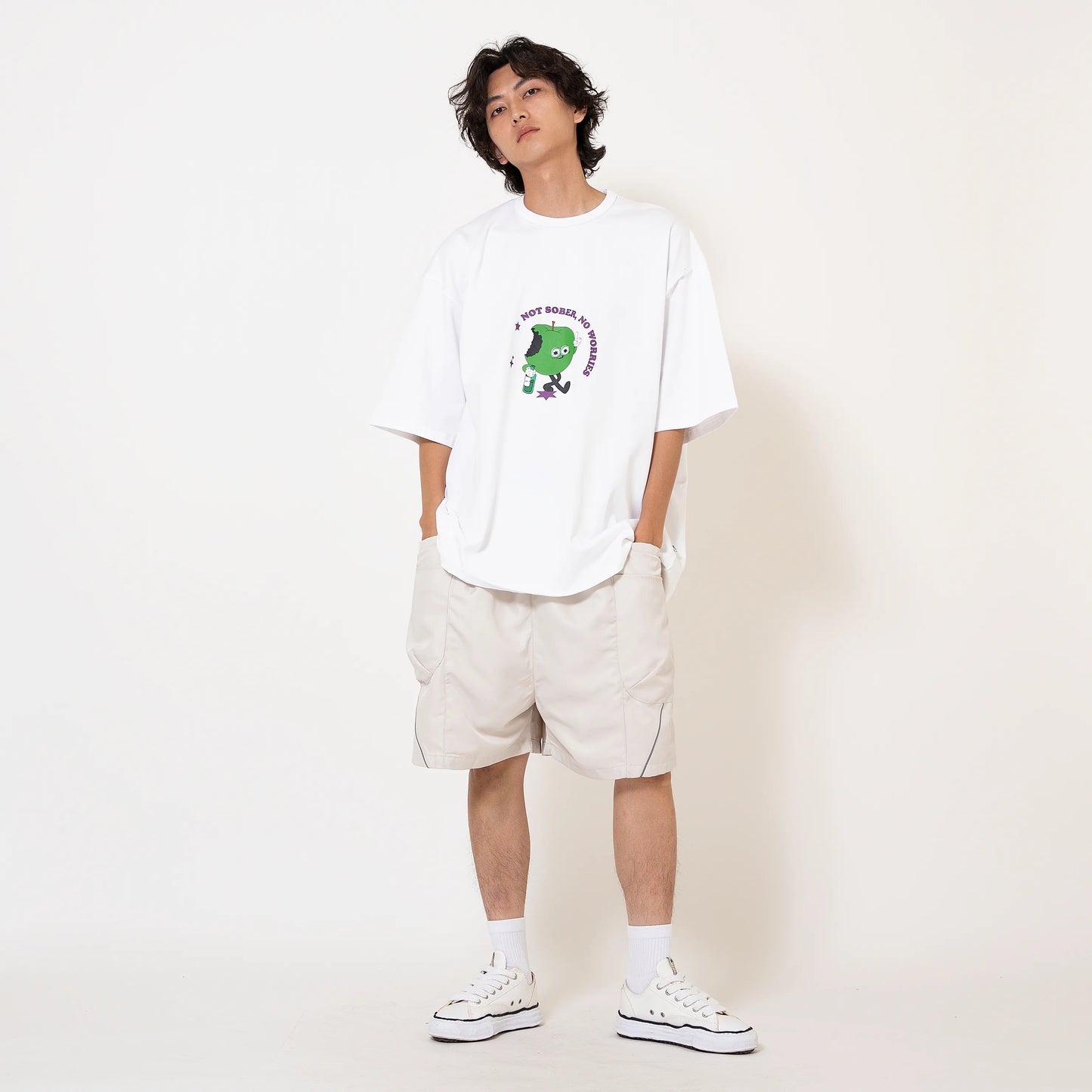 ANST APPLE-DRUNK & CAREFREE TEE