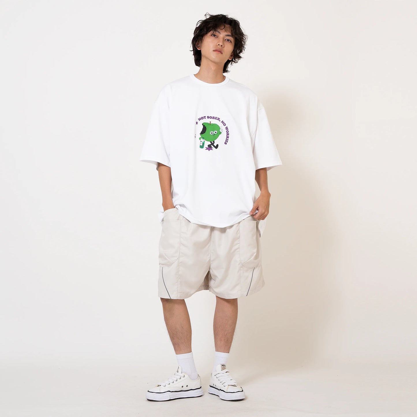 ANST APPLE-DRUNK & CAREFREE TEE