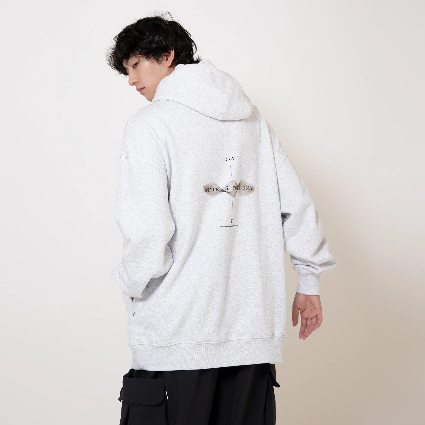 ANST DNA重磅刷毛帽T