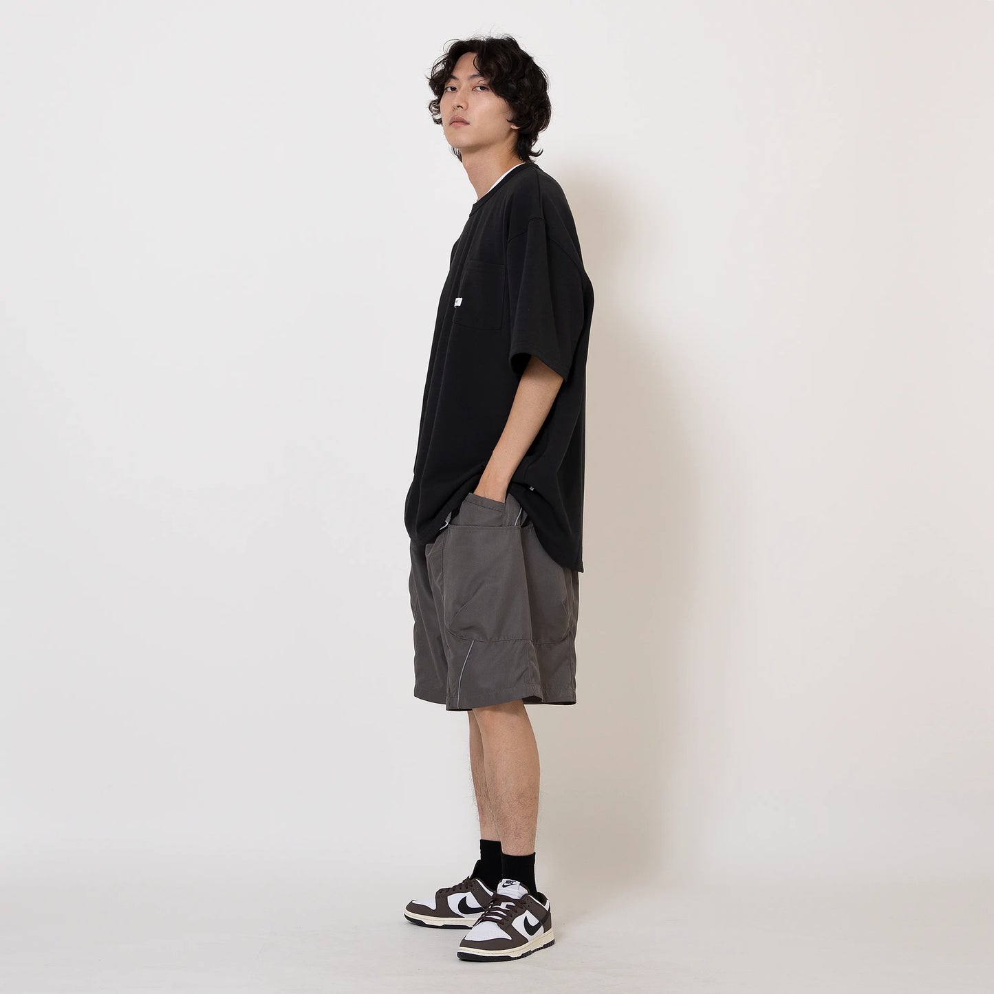 ANST 空氣感織標短T