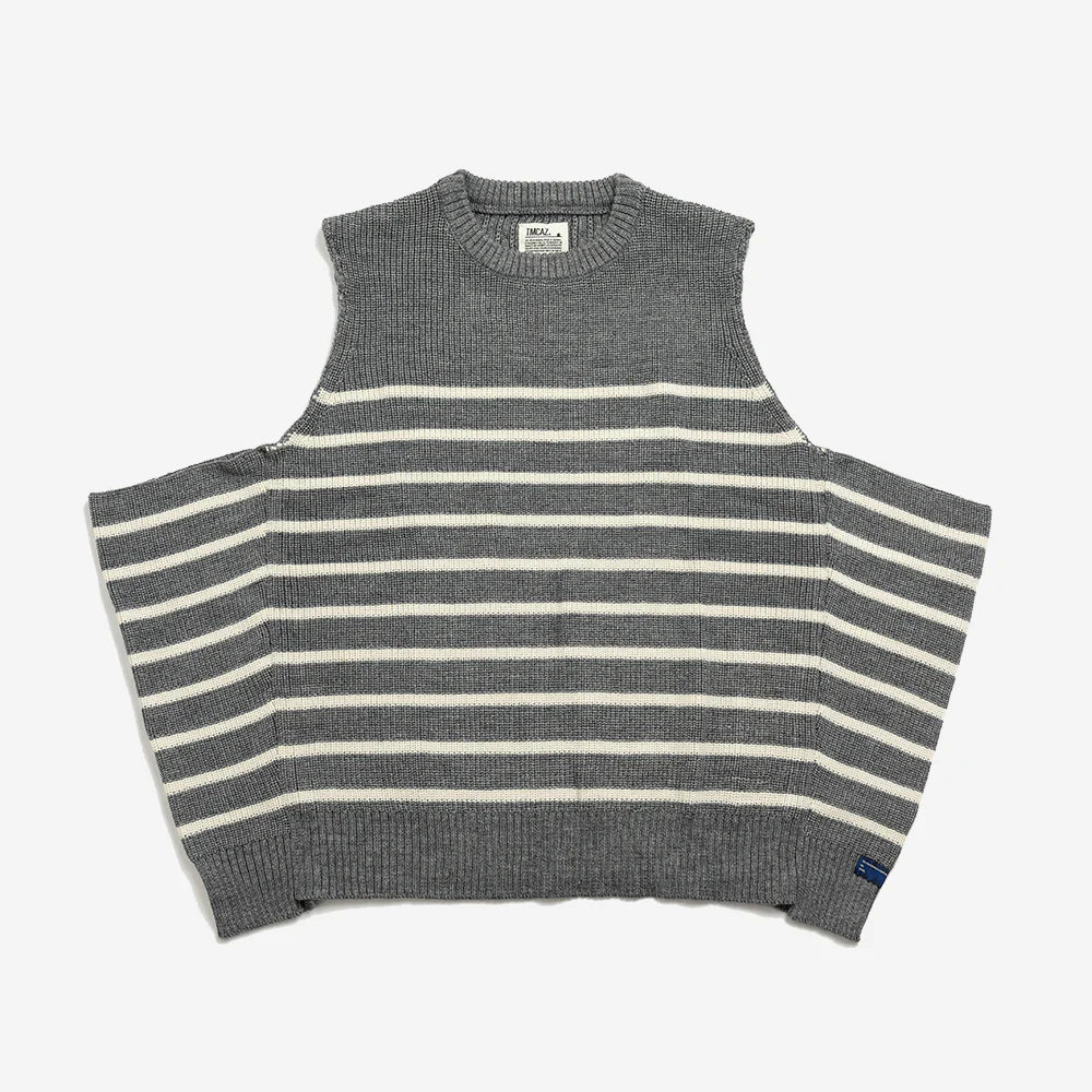 TMCAZ - Wool-blend Dropped Knit Vest