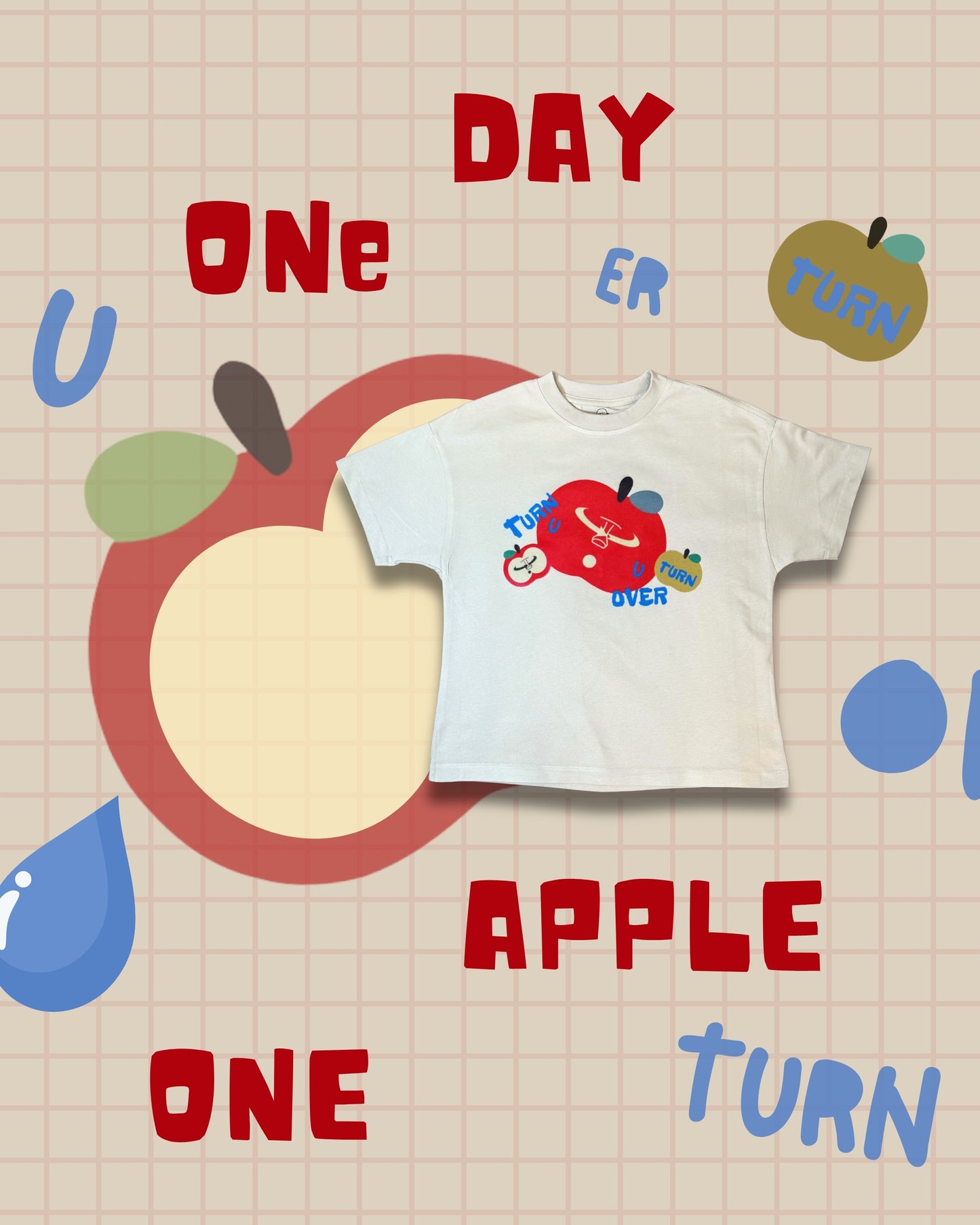 TURNOVER 2025SS APPLE TEE
“25SSWT2 蘋果少女TEE”