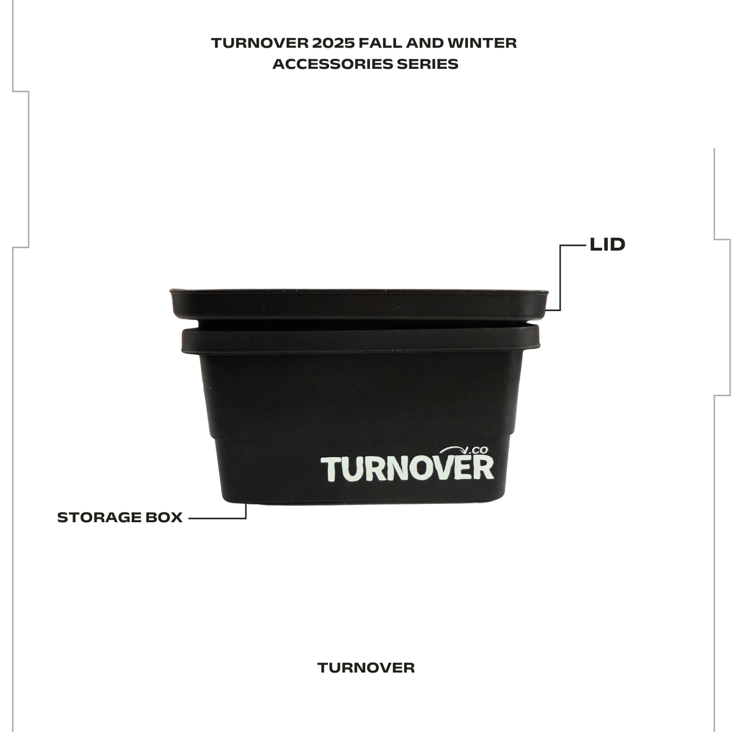TURNOVER SMALL STORAGE BOX
小收納箱 A2502